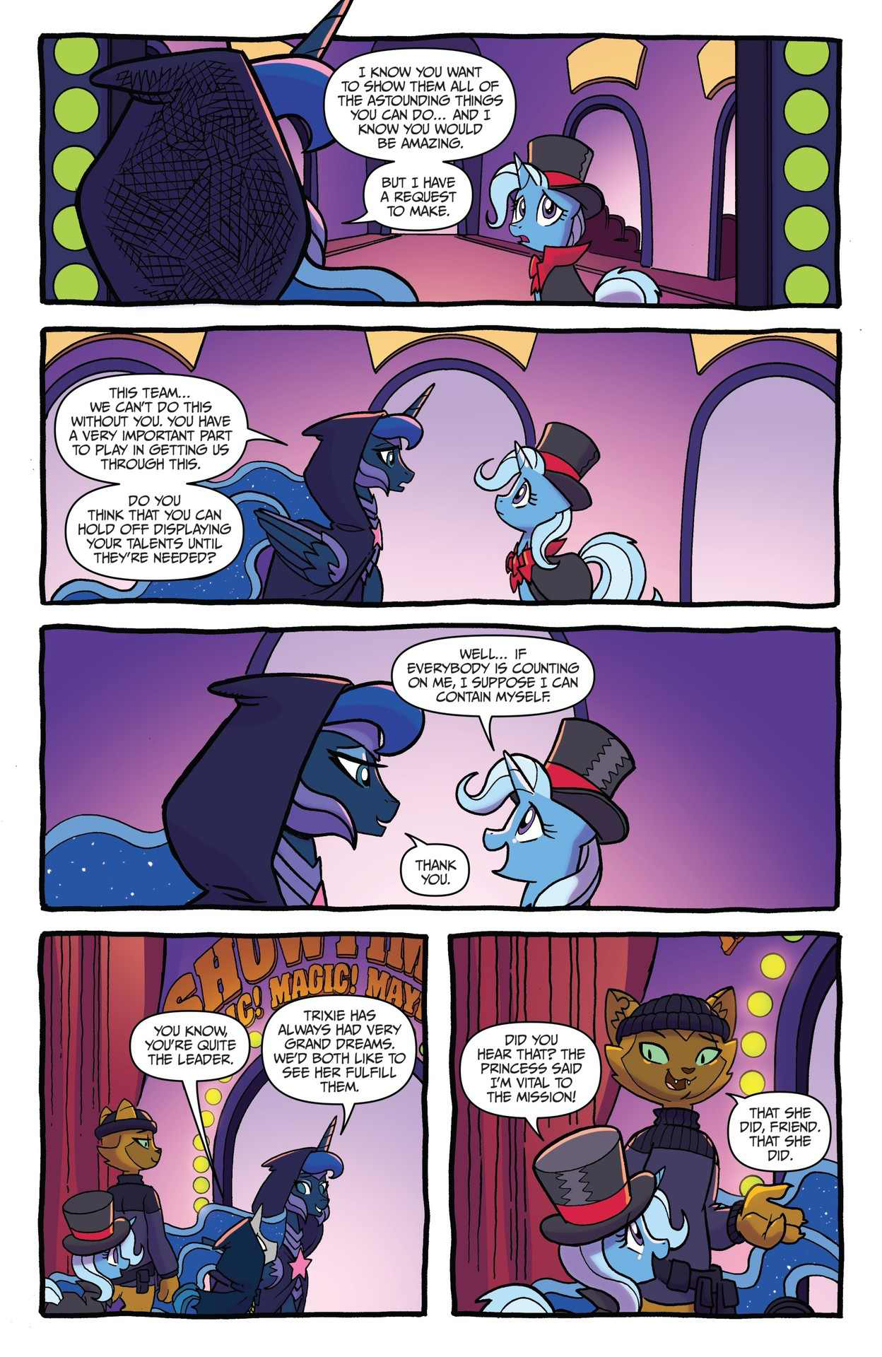 Read online My Little Pony: Nightmare Knights comic -  Issue #3 - 12