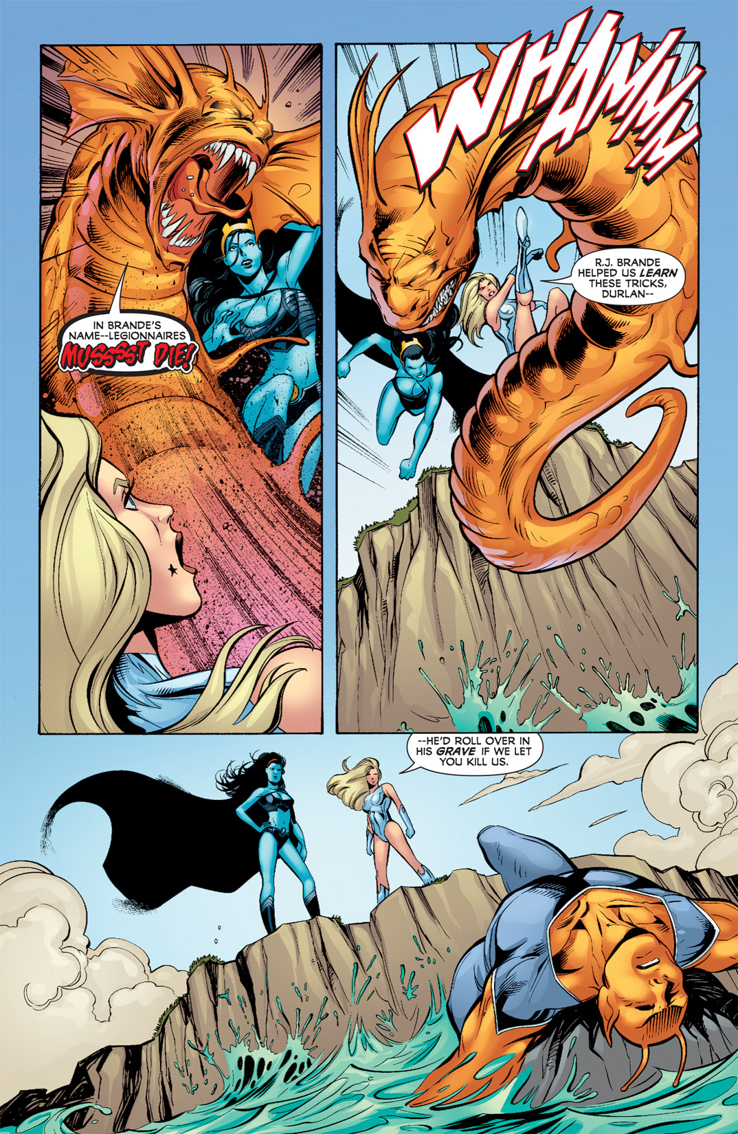 Read online Legion of Super-Heroes (2010) comic -  Issue #8 - 23