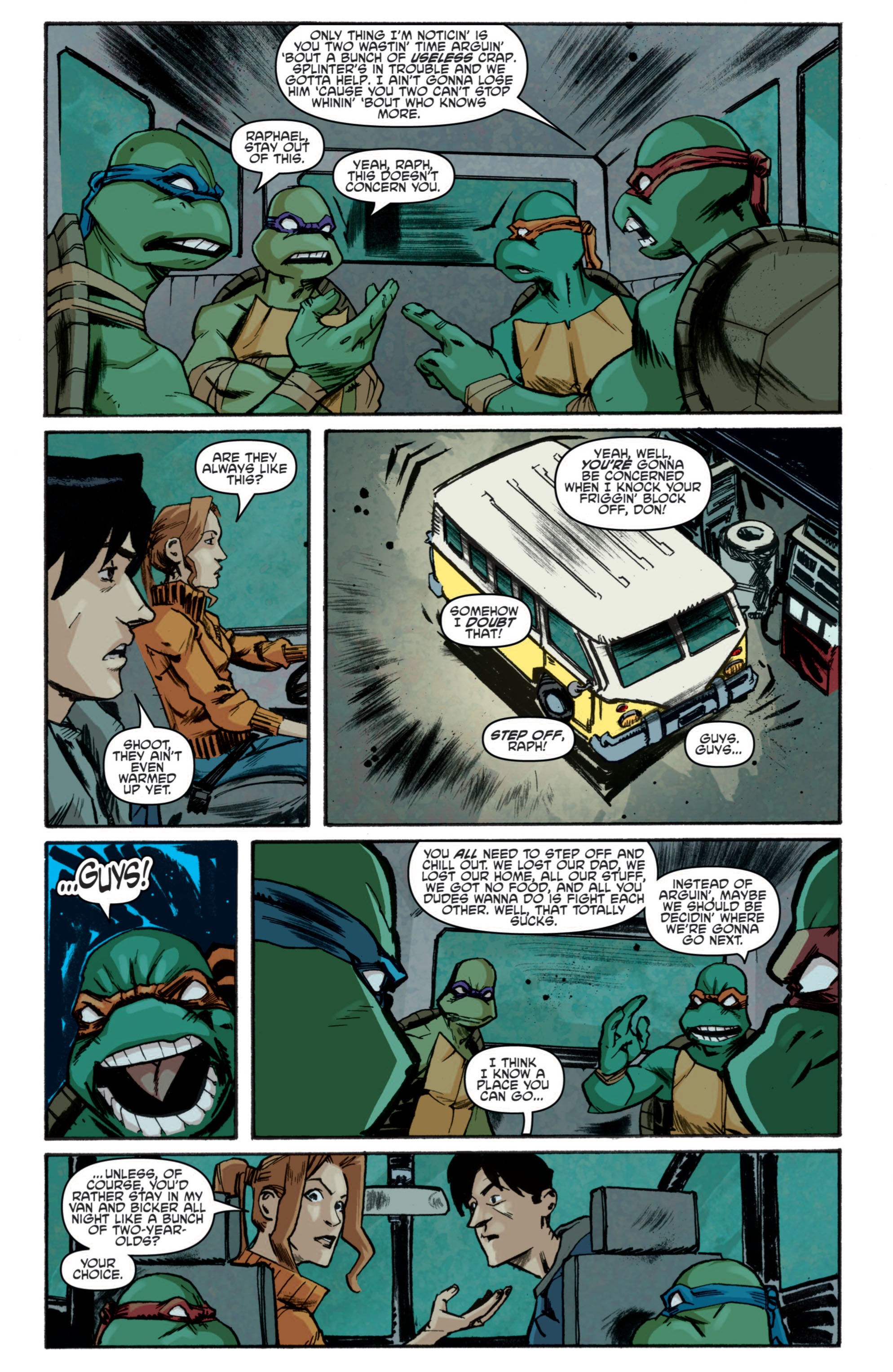 Read online Teenage Mutant Ninja Turtles (2011) comic -  Issue #10 - 12