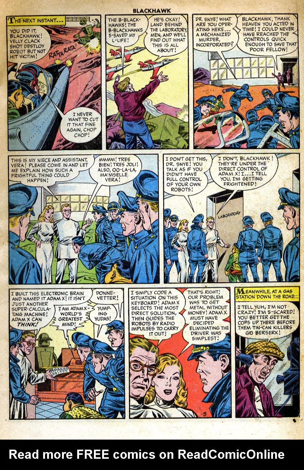 Read online Blackhawk (1957) comic -  Issue #102 - 5