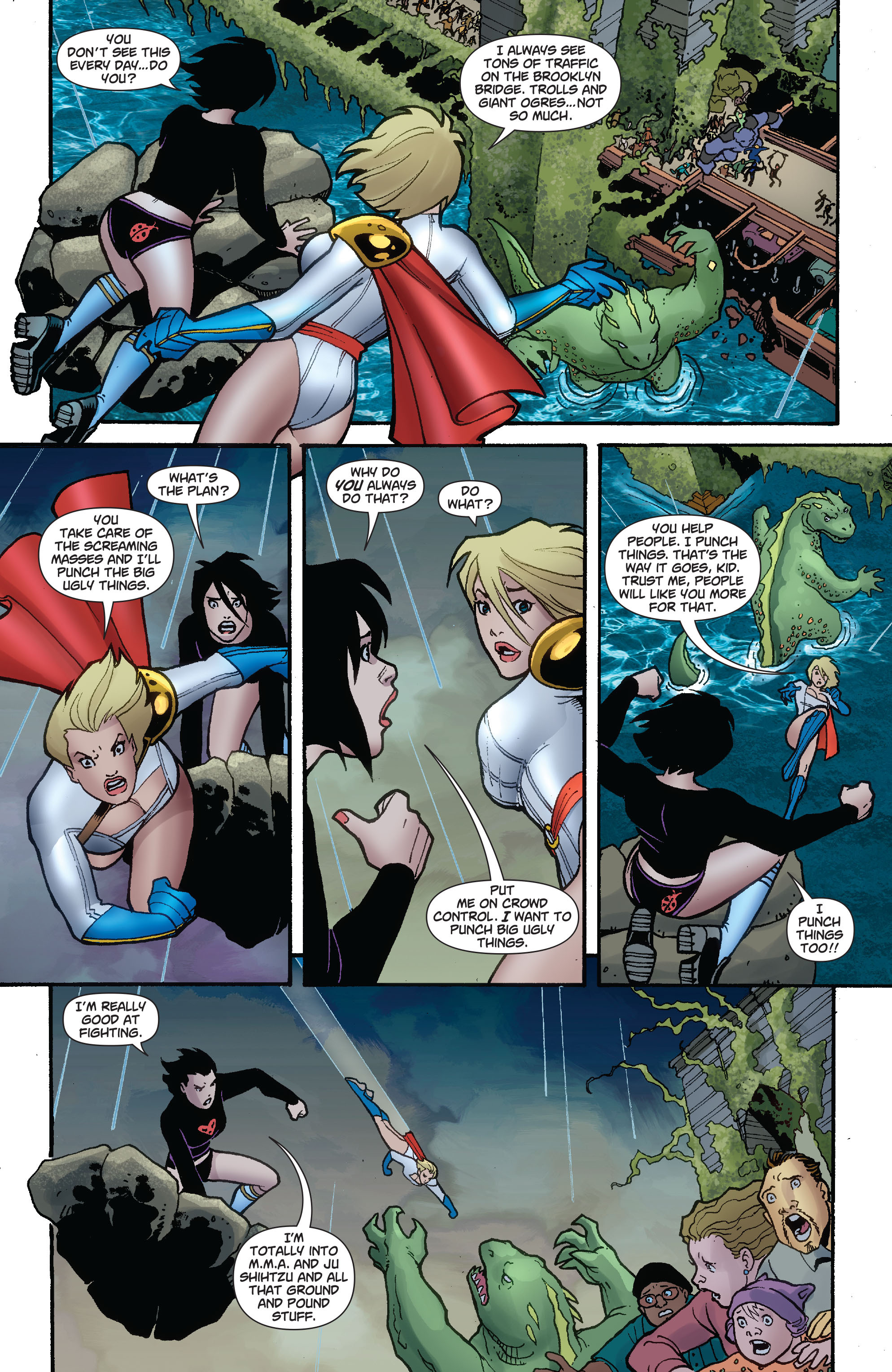 Read online Power Girl (2009) comic -  Issue #4 - 11