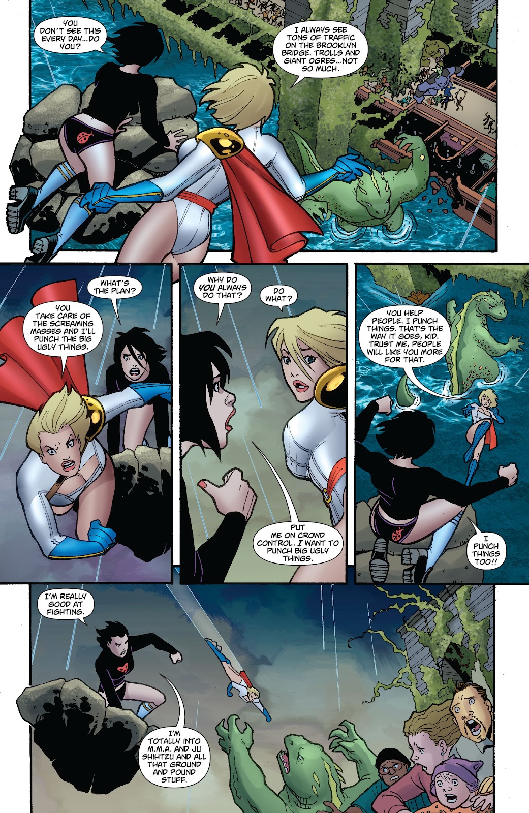 Power Girl (2009) issue 4 - Page 11