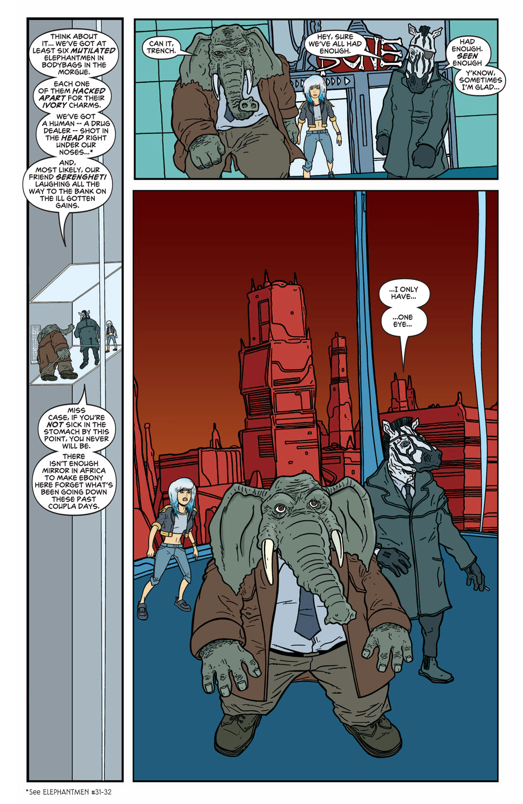 Read online Elephantmen comic -  Issue #33 - 7