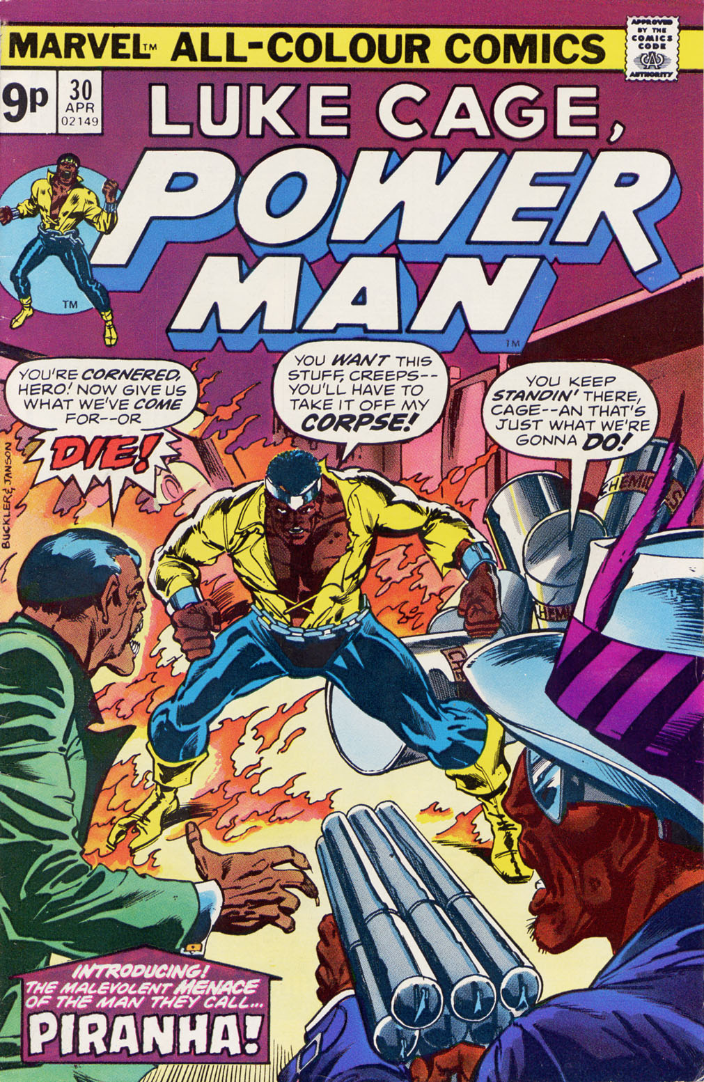 Read online Power Man comic -  Issue #30 - 1