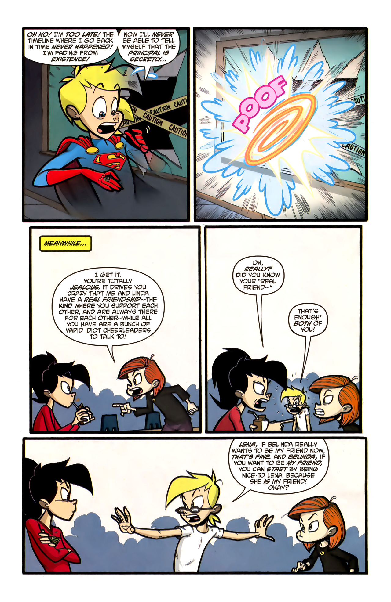 Read online Supergirl: Cosmic Adventures in the 8th Grade comic -  Issue #3 - 22