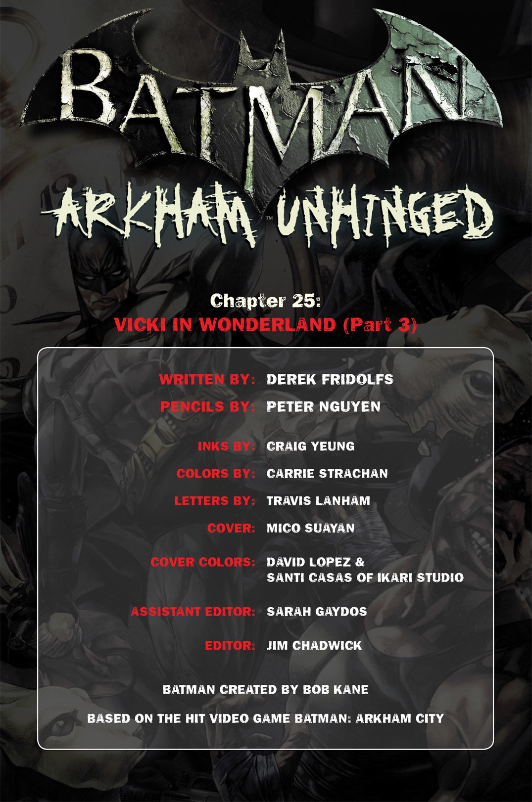 Read online Batman: Arkham Unhinged (2011) comic -  Issue #25 - 2