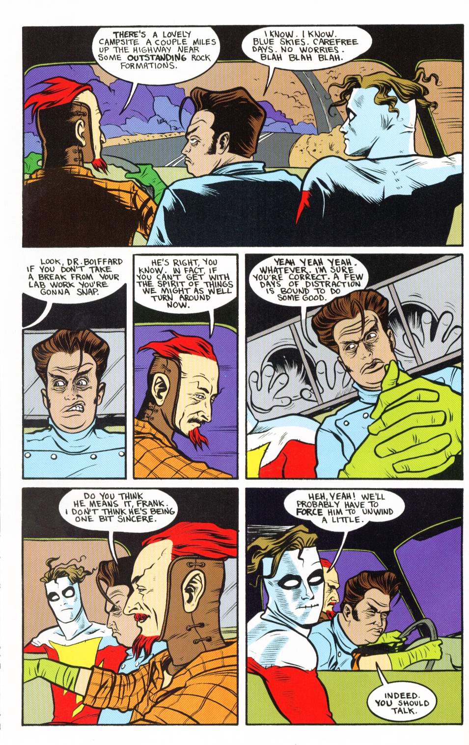 Read online Madman Adventures comic -  Issue #3 - 3