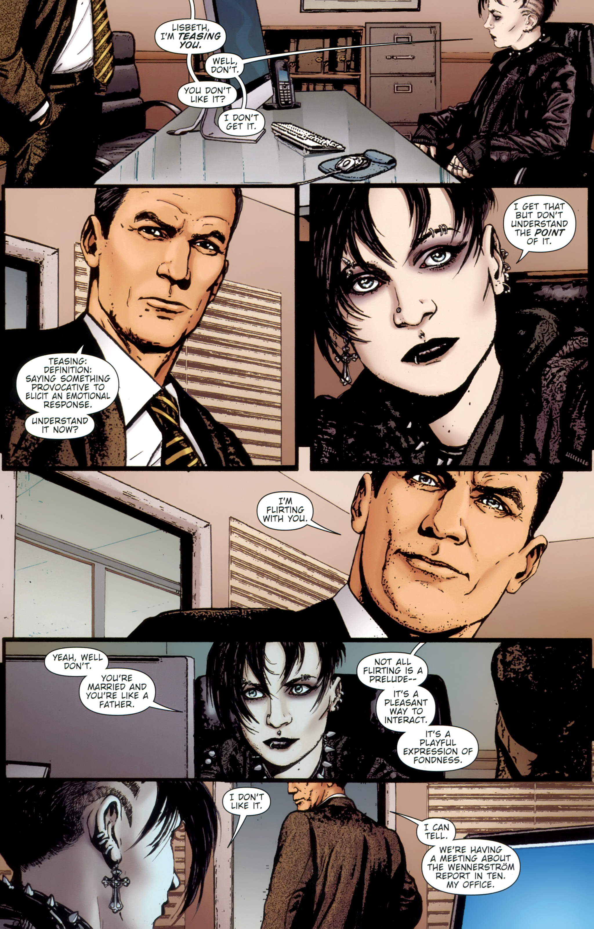 Read online The Girl With the Dragon Tattoo comic -  Issue # TPB 1 - 77
