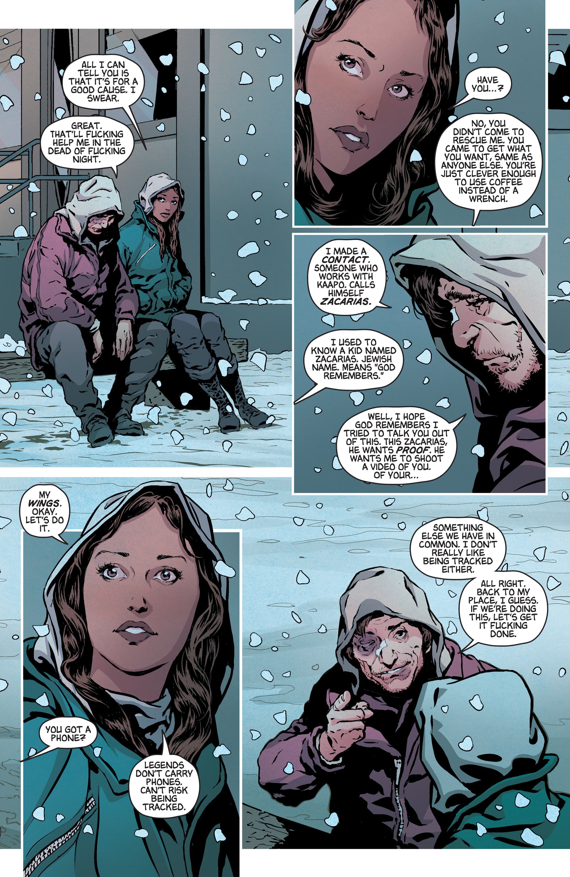 Read online Trojan comic -  Issue #2 - 16