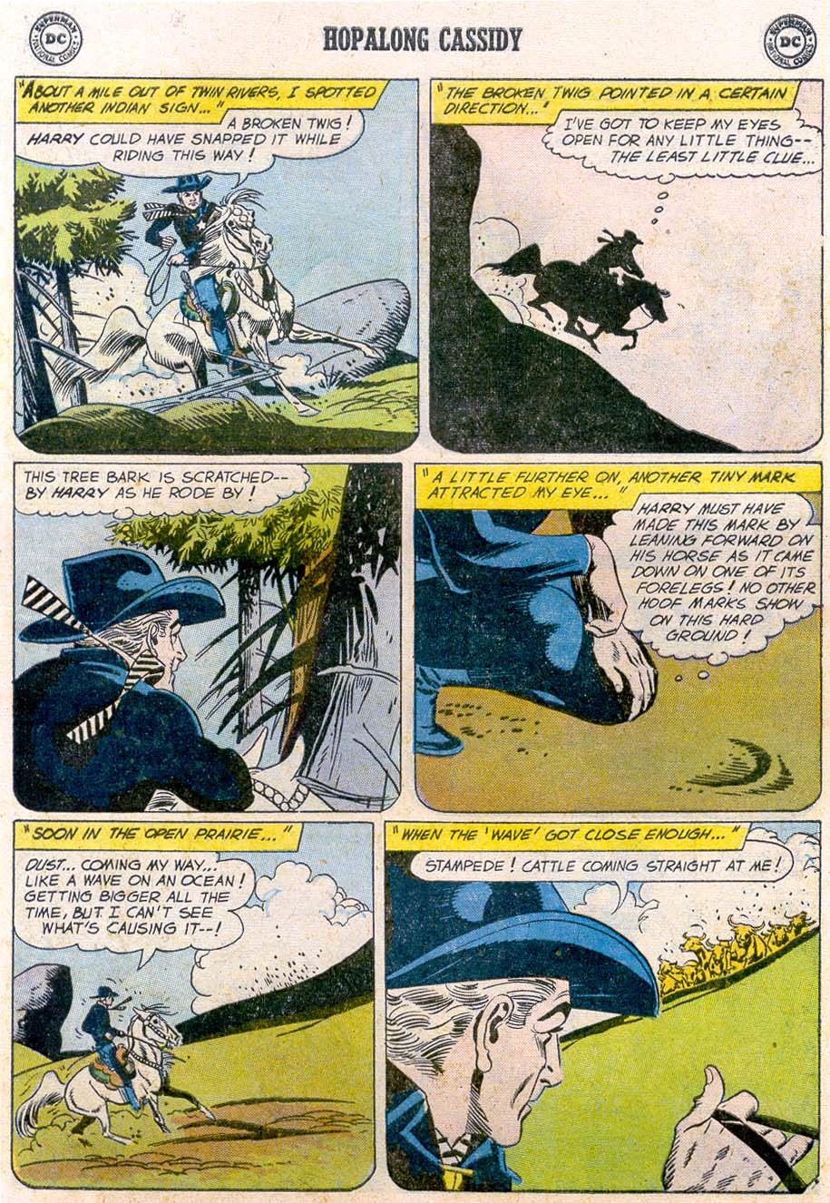 Read online Hopalong Cassidy comic -  Issue #129 - 9