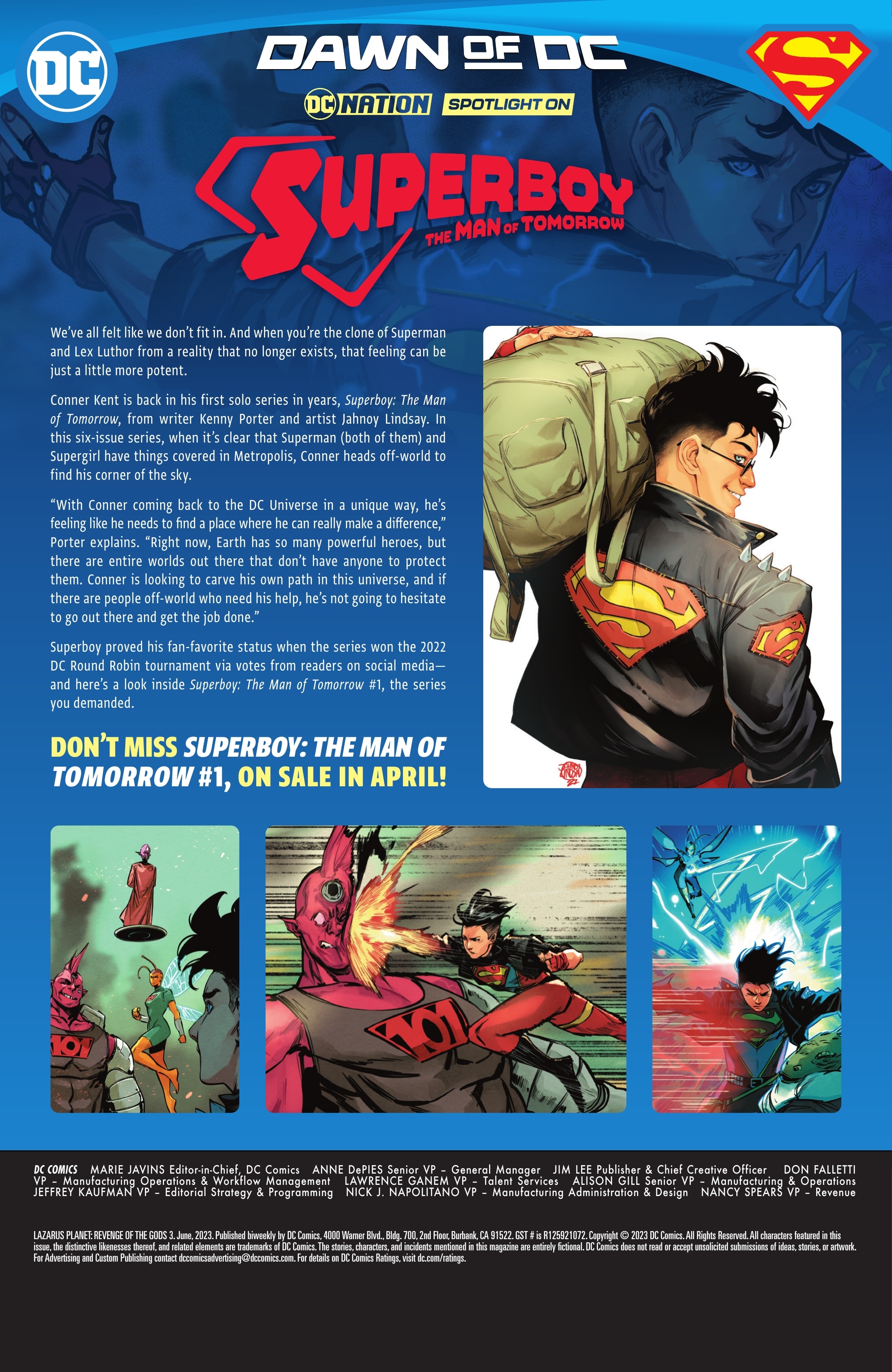 Read online Lazarus Planet: Revenge of the Gods comic -  Issue #3 - 33