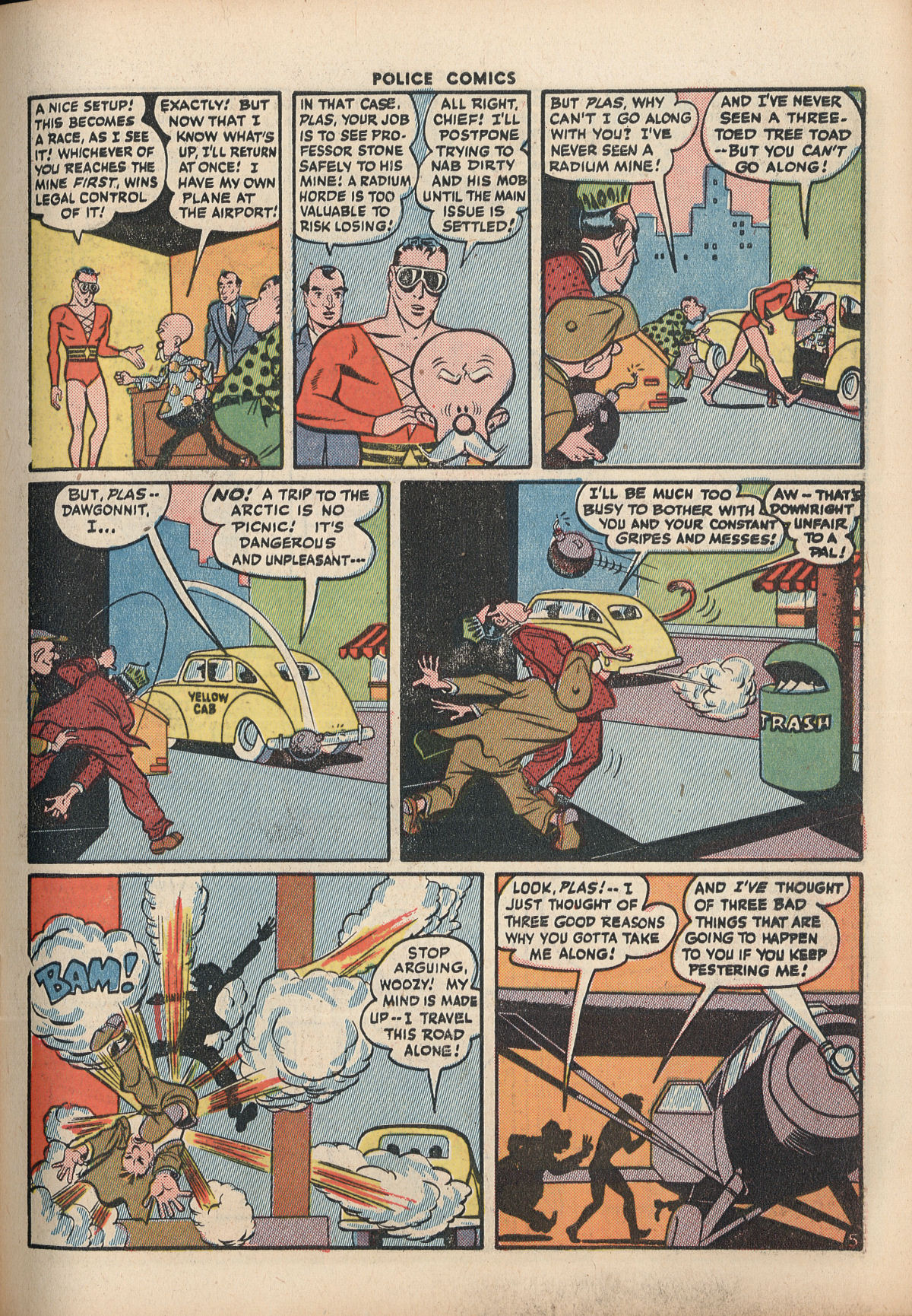 Read online Police Comics comic -  Issue #43 - 7