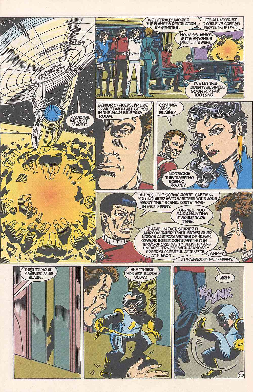 Read online Star Trek (1989) comic -  Issue #9 - 24