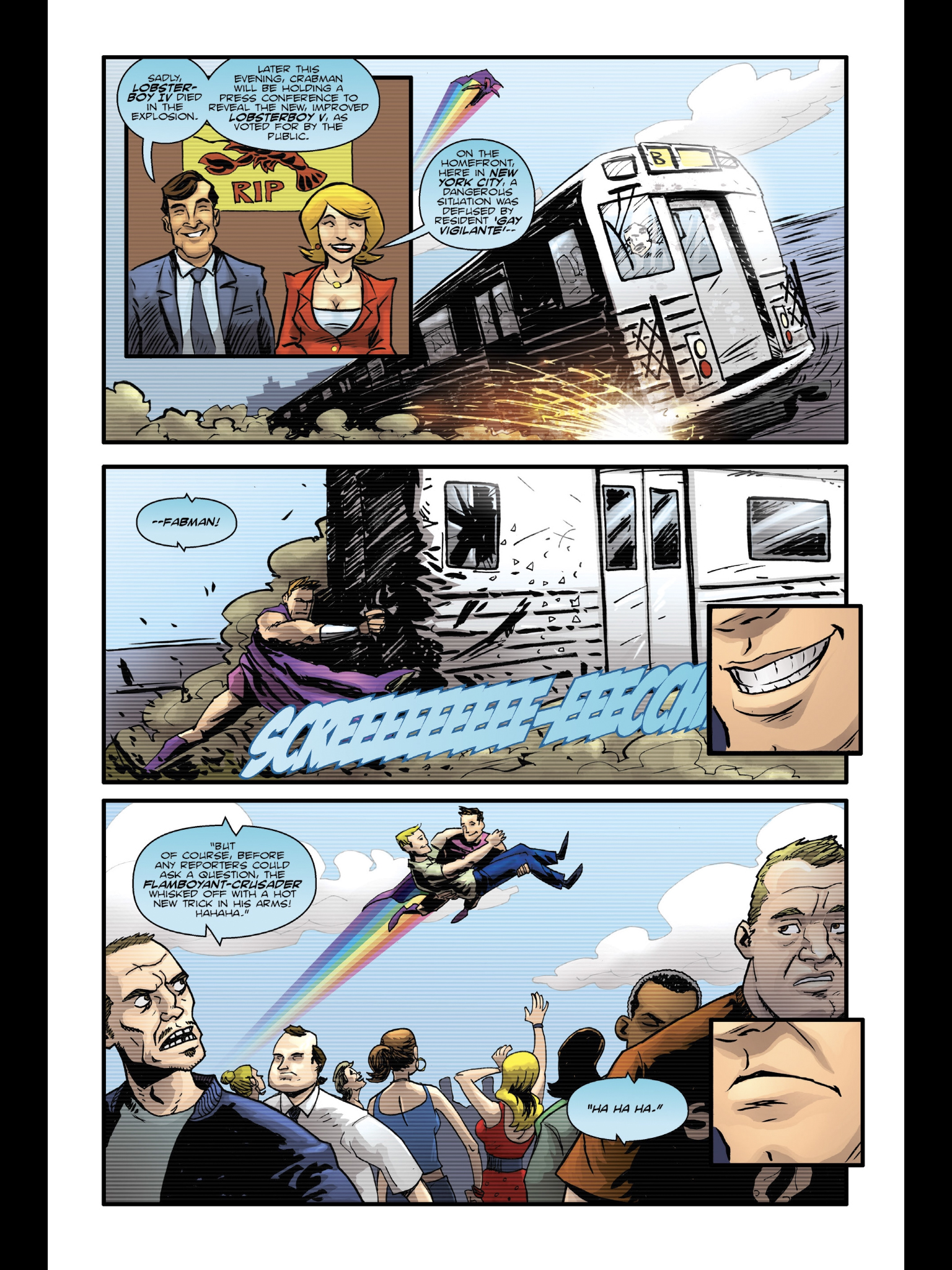 Read online The Pride comic -  Issue #1 - 4