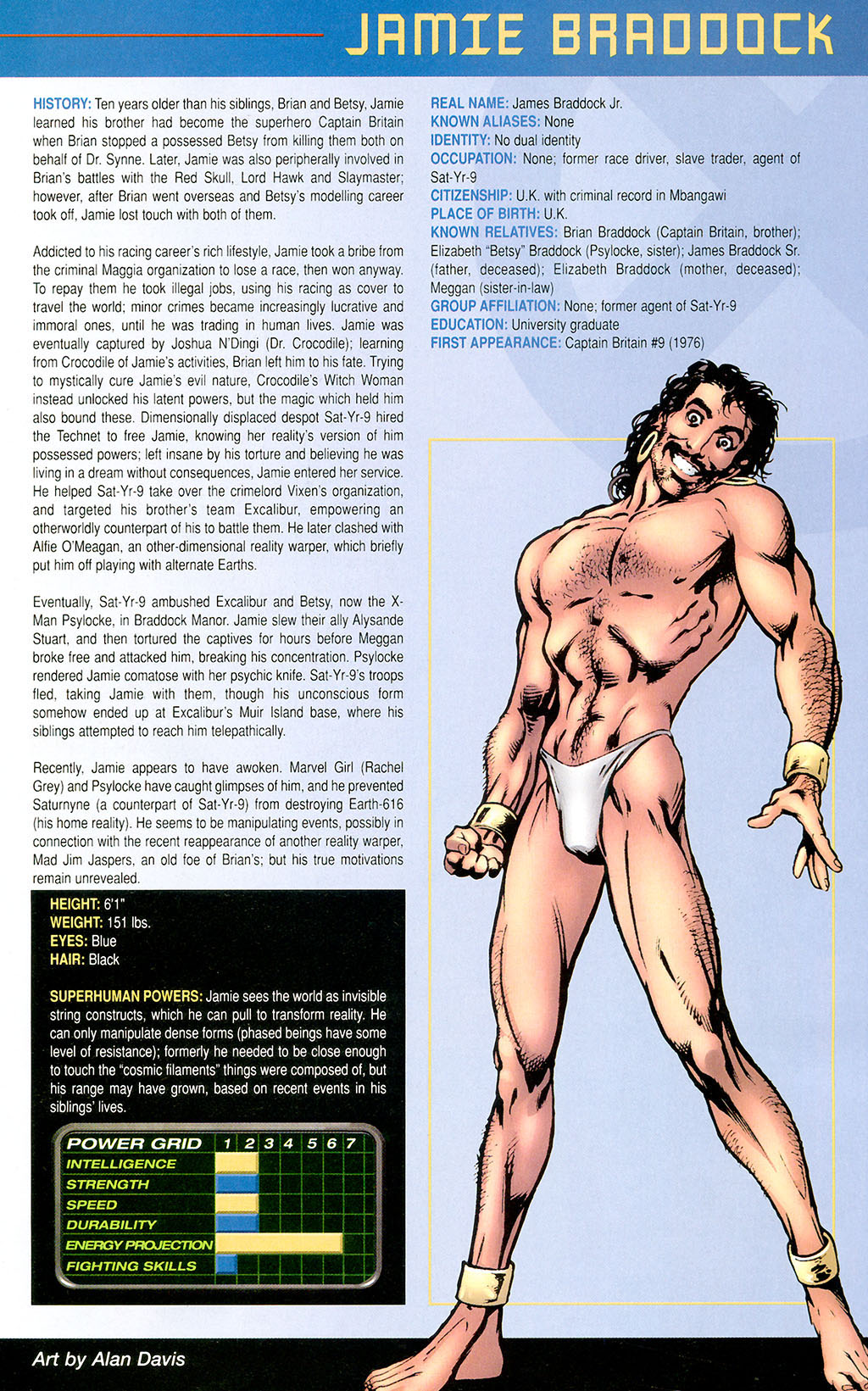 Read online Official Handbook of the Marvel Universe: X-Men 2005 comic -  Issue # Full - 7