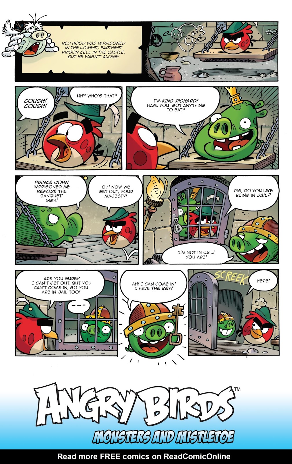 Angry Birds Comics Quarterly issue Issue Monsters and Mistletoe - Page 38