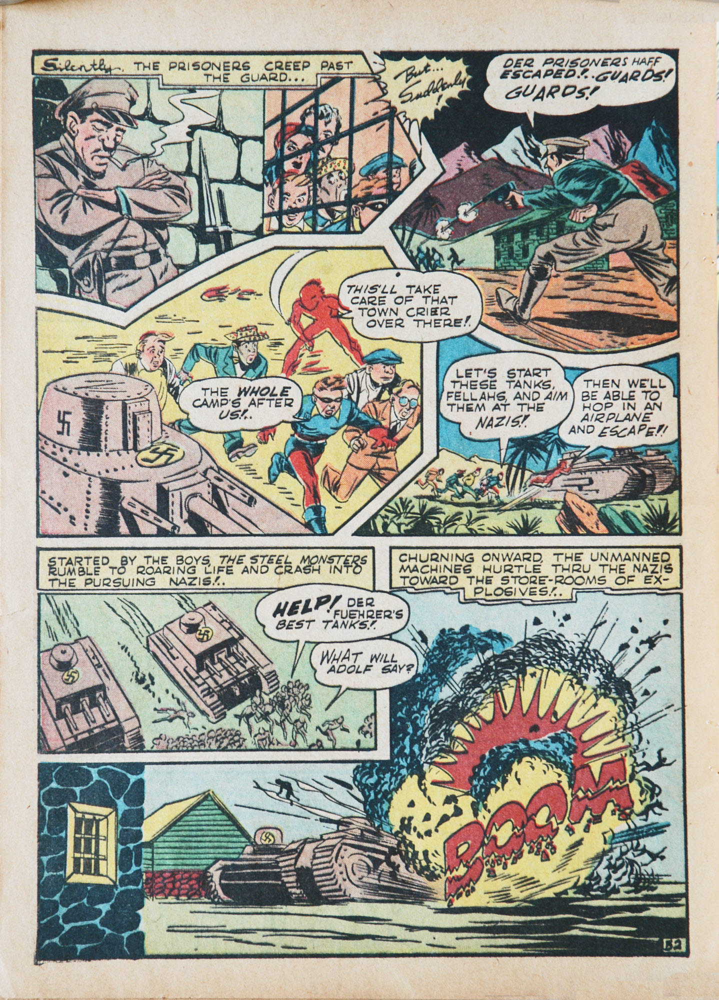 Read online Young Allies Comics comic -  Issue #2 - 53