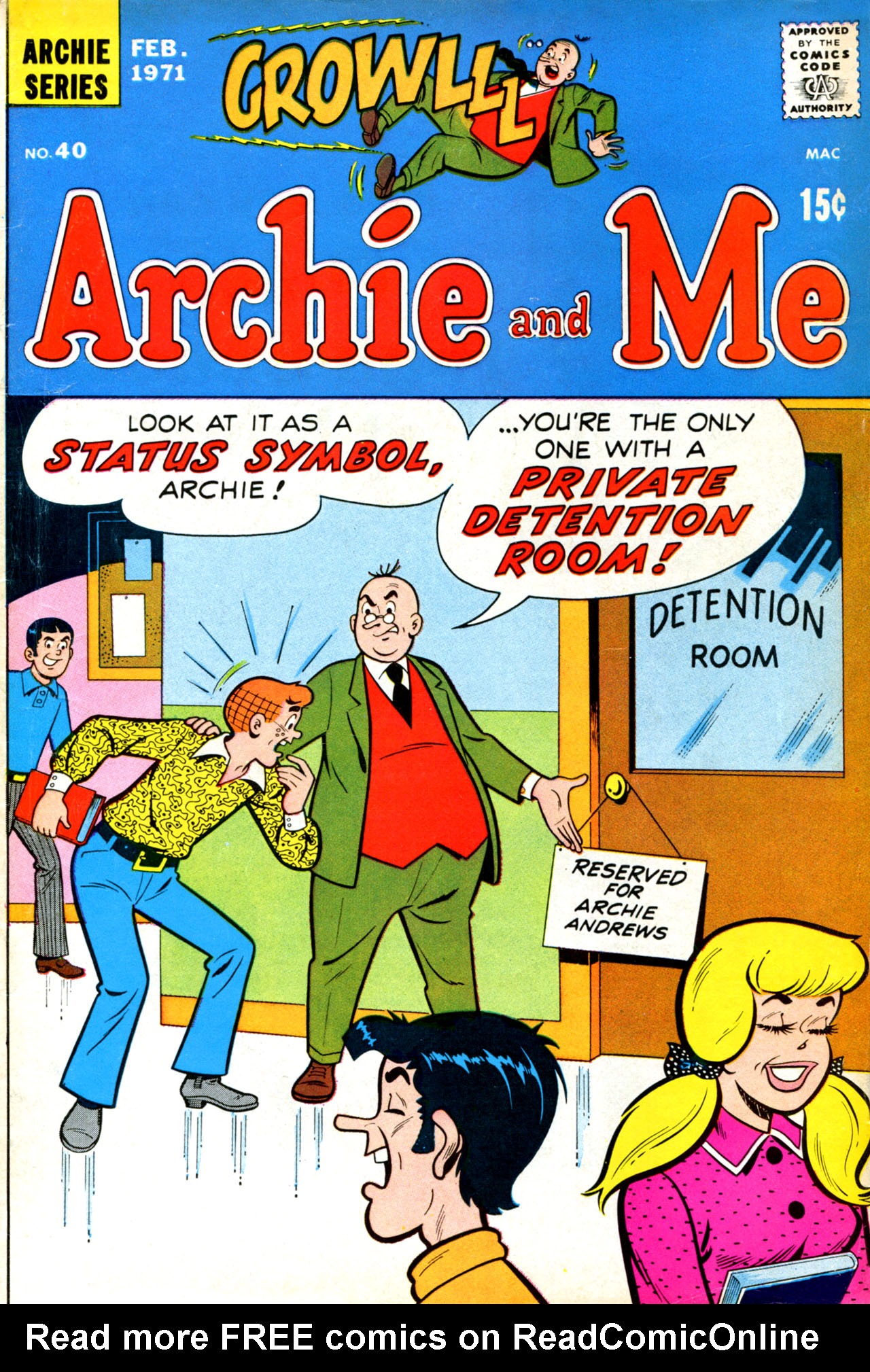 Read online Archie and Me comic -  Issue #40 - 1