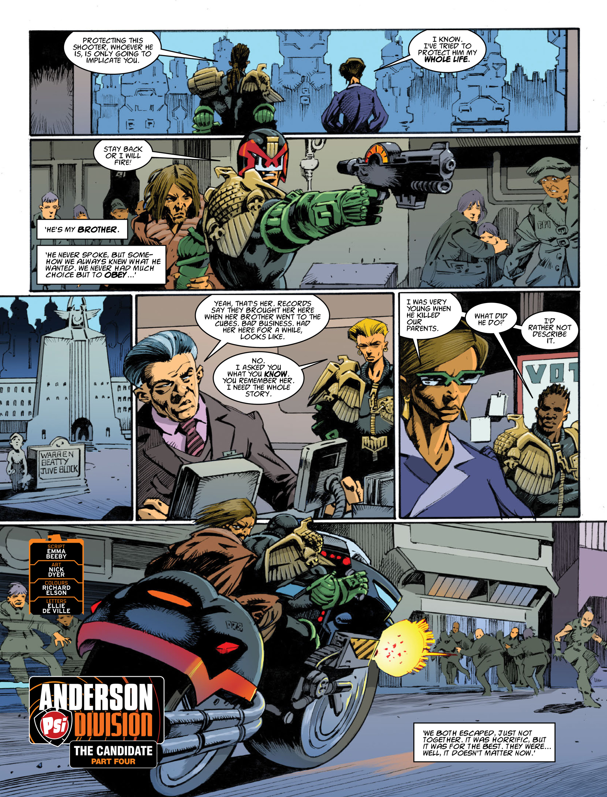 Read online 2000 AD comic -  Issue #1996 - 25