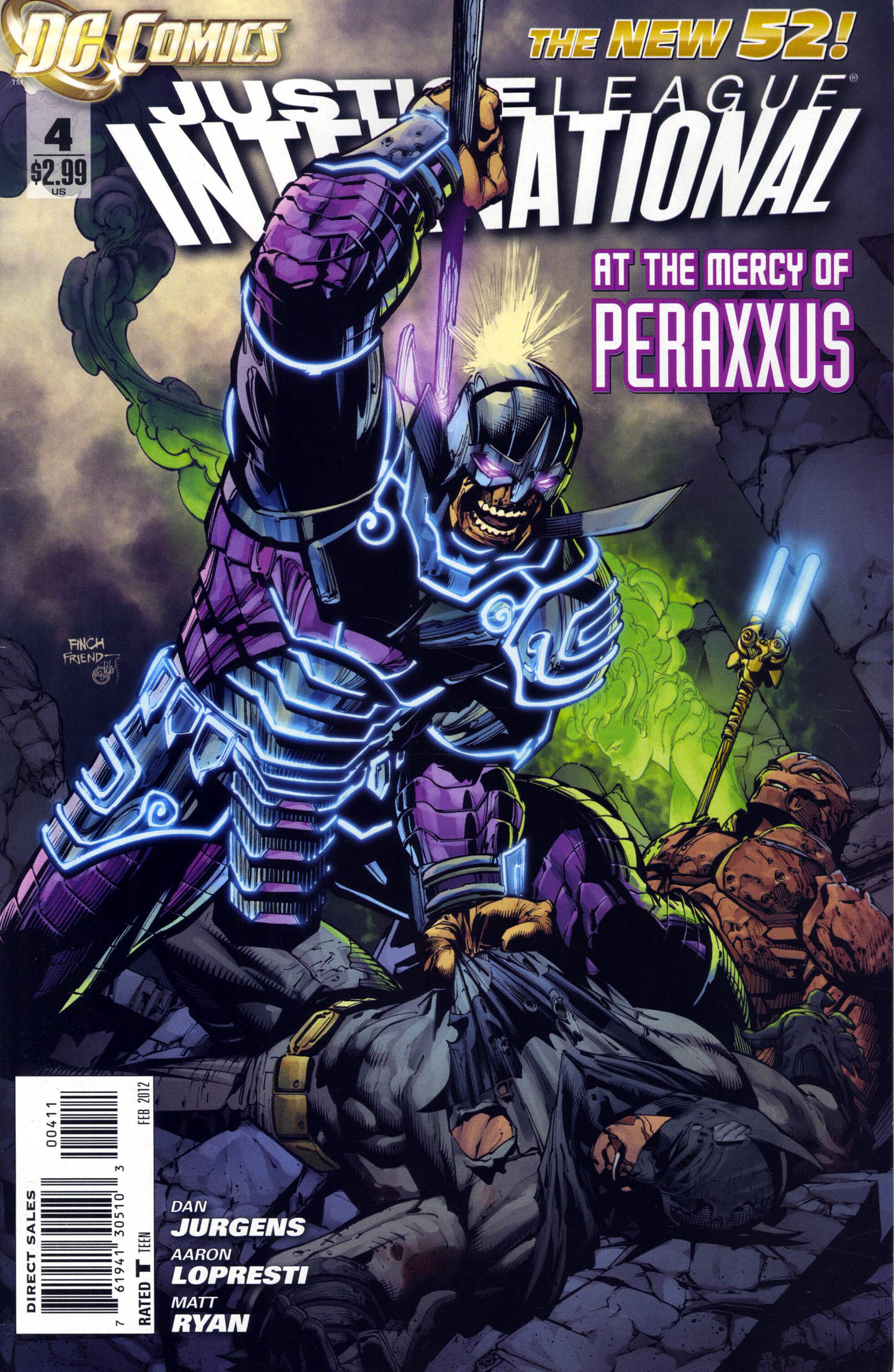 Read online Justice League International (2011) comic -  Issue #4 - 1