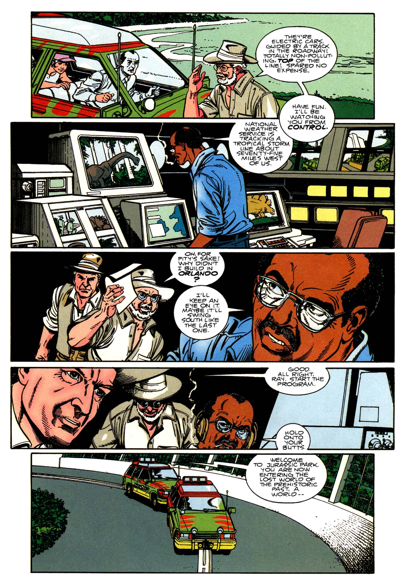 Read online Jurassic Park (1993) comic -  Issue #2 - 24