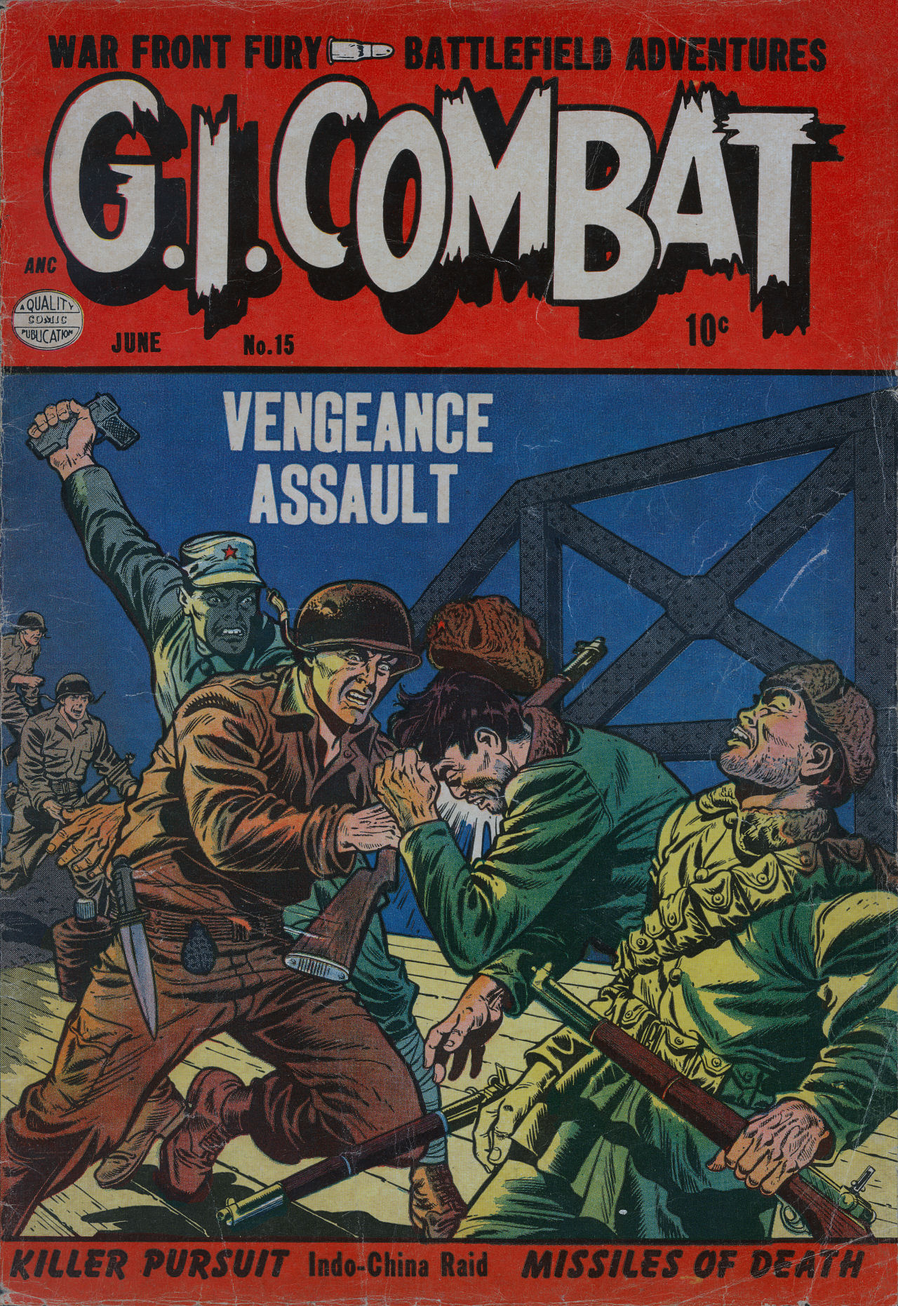 Read online G.I. Combat (1952) comic -  Issue #15 - 1