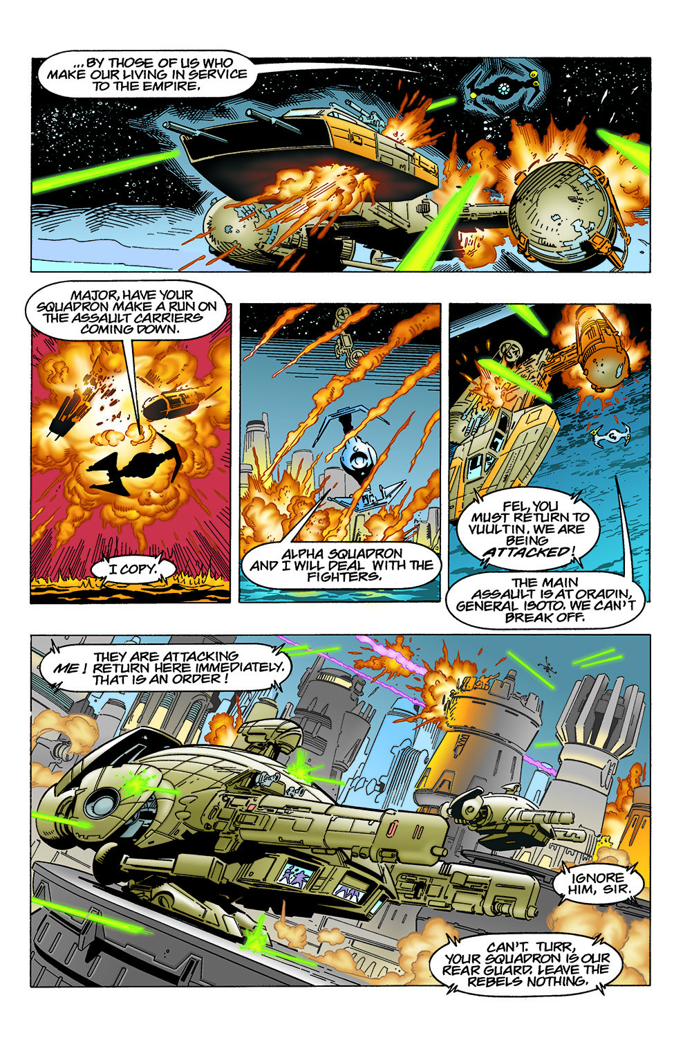 Read online Star Wars: X-Wing Rogue Squadron comic -  Issue #22 - 19