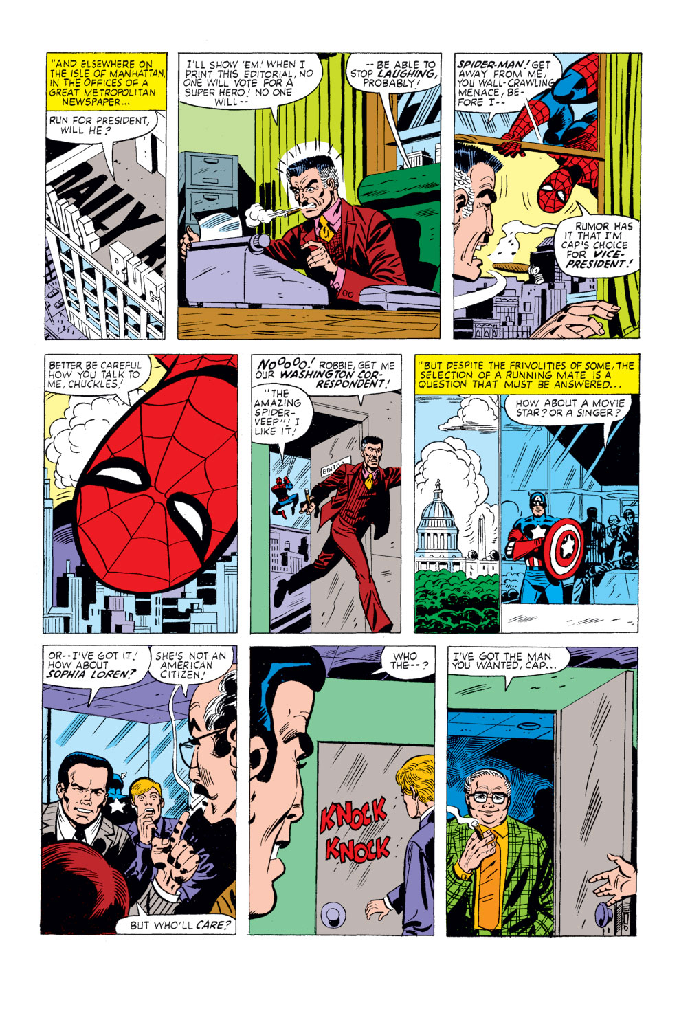 Read online What If? (1977) comic -  Issue #26 - Captain America had been elected president - 5