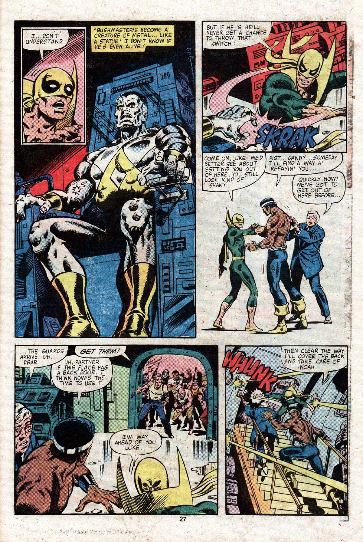 Read online Power Man and Iron Fist (1978) comic -  Issue #67 - 27