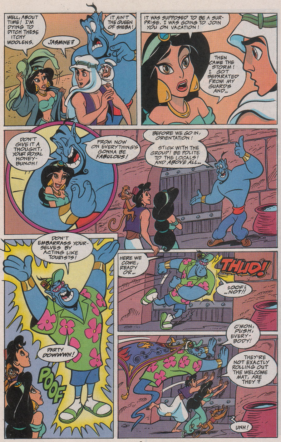 Read online Disney's Aladdin comic -  Issue #10 - 7