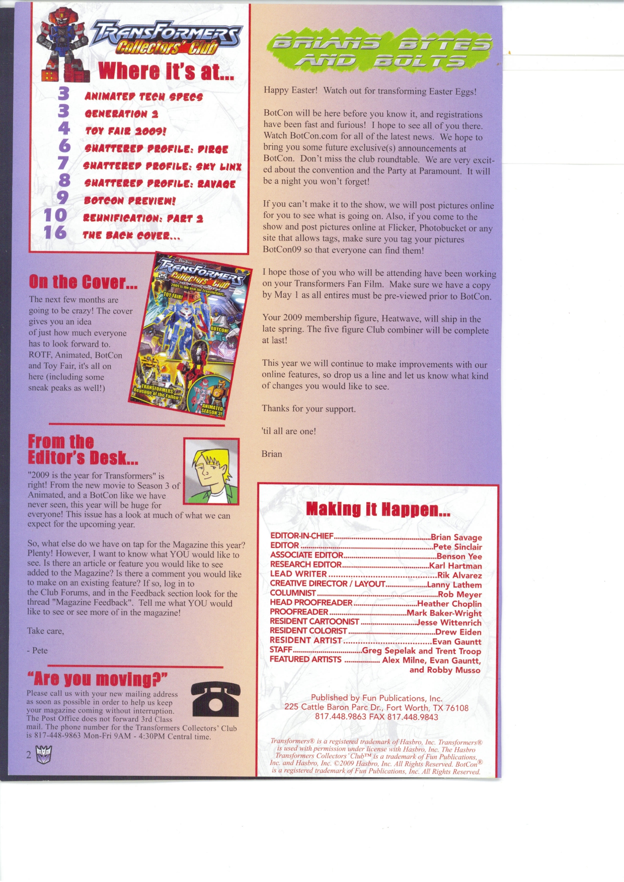 Read online Transformers: Collectors' Club comic -  Issue #26 - 2