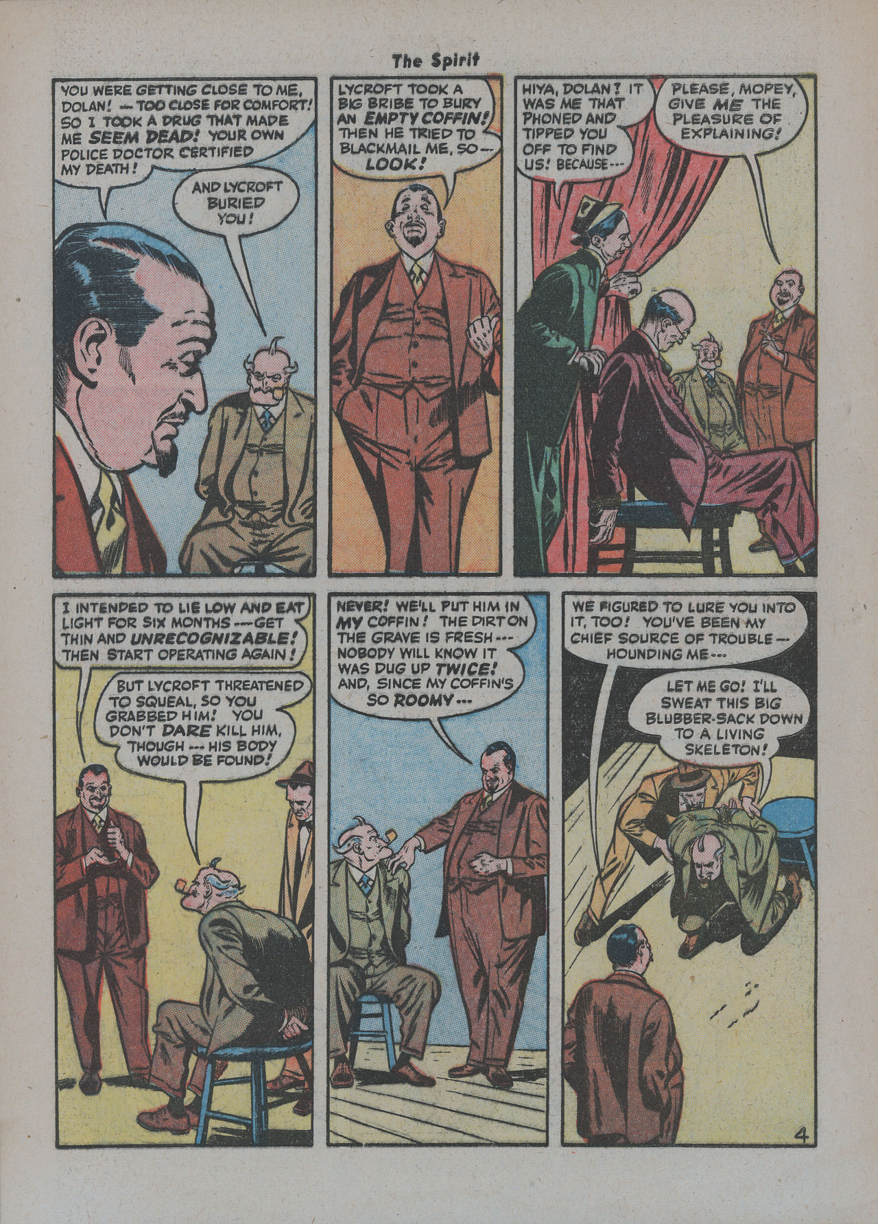Read online The Spirit (1944) comic -  Issue #12 - 14