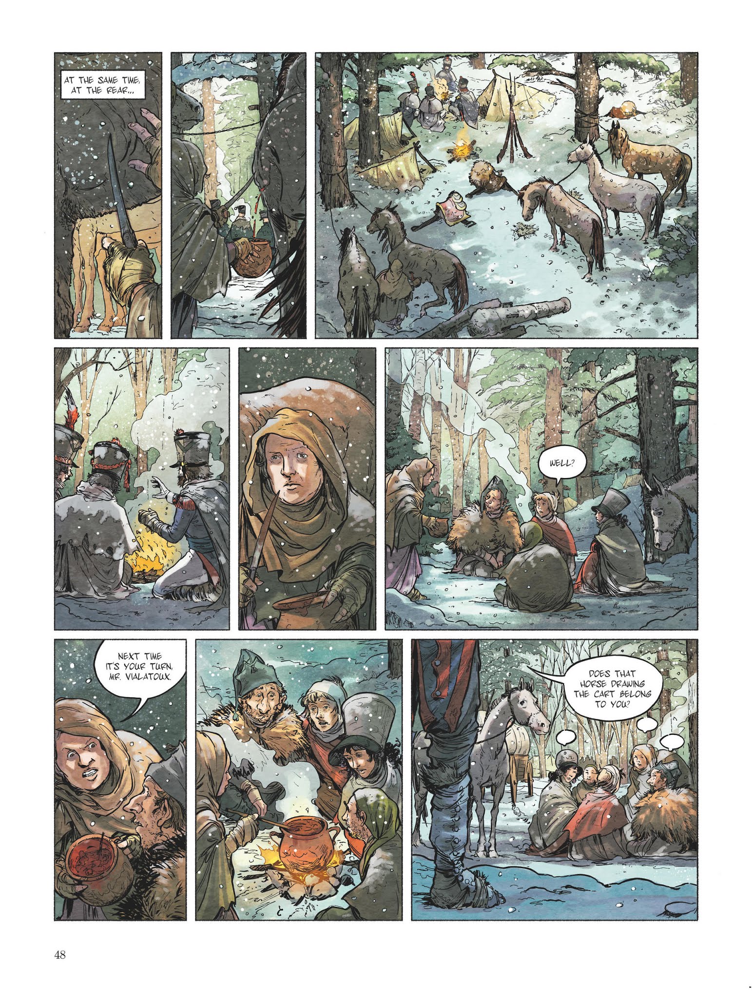 Read online Berezina comic -  Issue #2 - 46