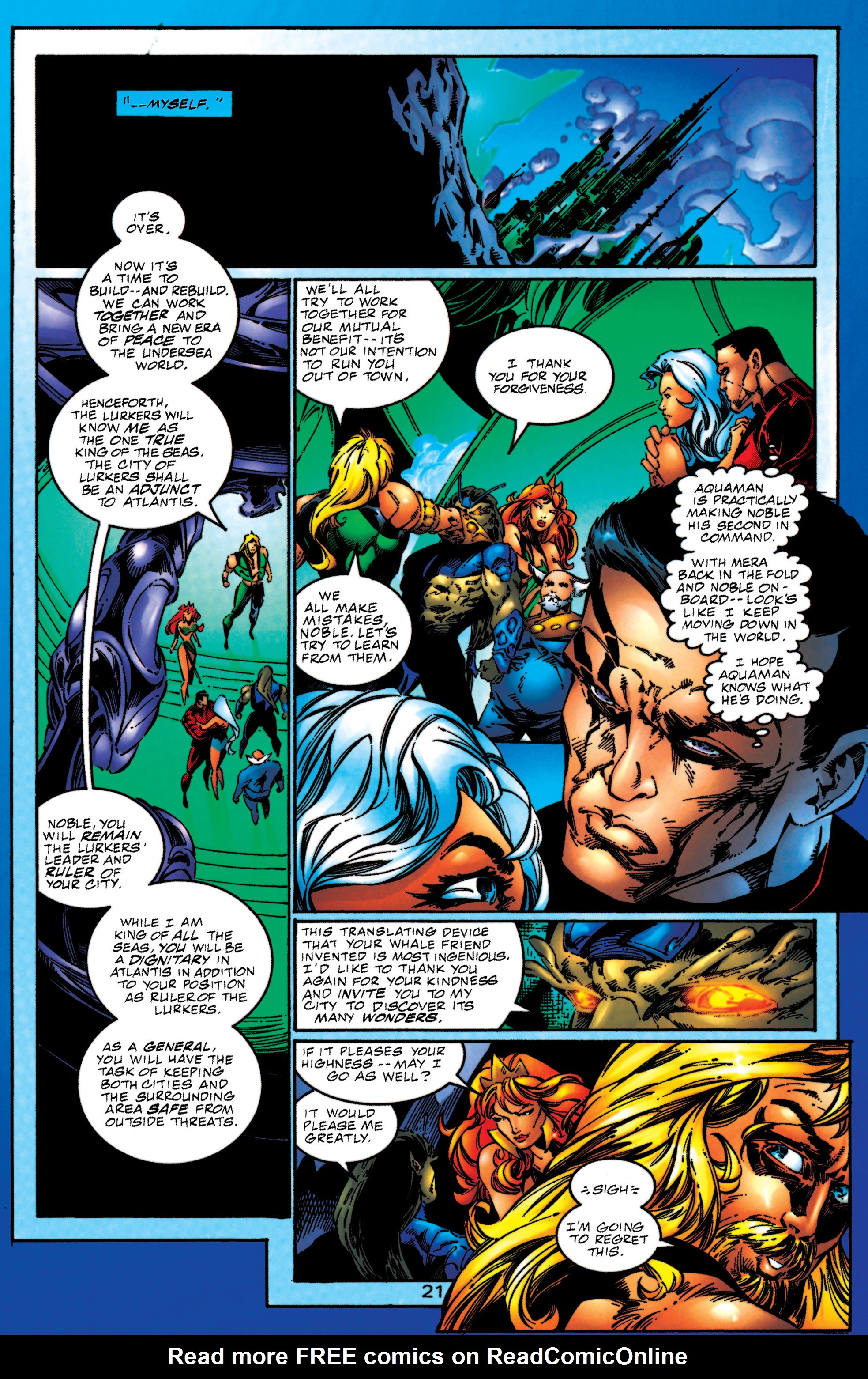 Read online Aquaman (1994) comic -  Issue #51 - 21