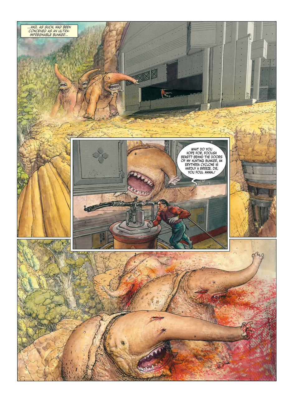 Read online Metabarons Genesis: Castaka comic -  Issue # TPB - 55