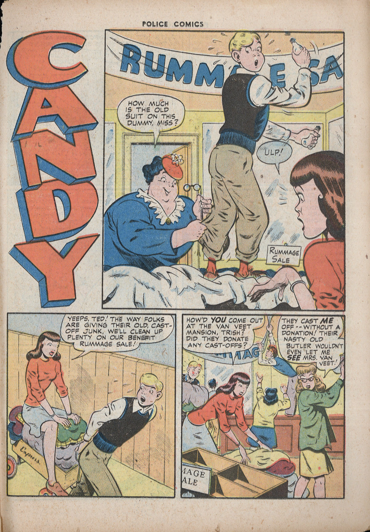 Read online Police Comics comic -  Issue #72 - 33