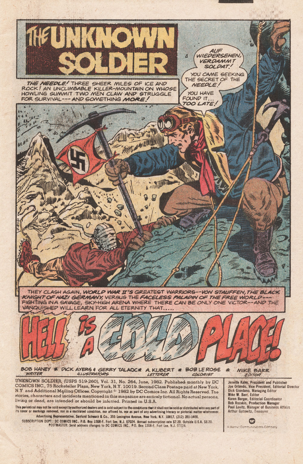 Read online Unknown Soldier (1977) comic -  Issue #264 - 3
