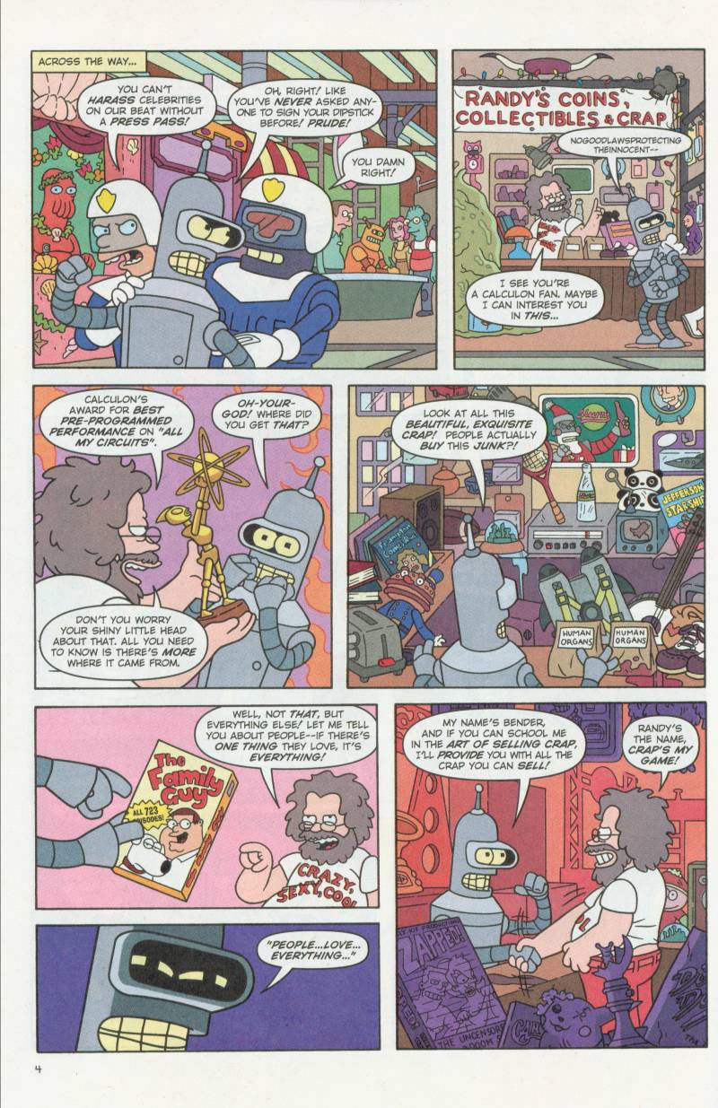 Read online Futurama Comics comic -  Issue #3 - 5