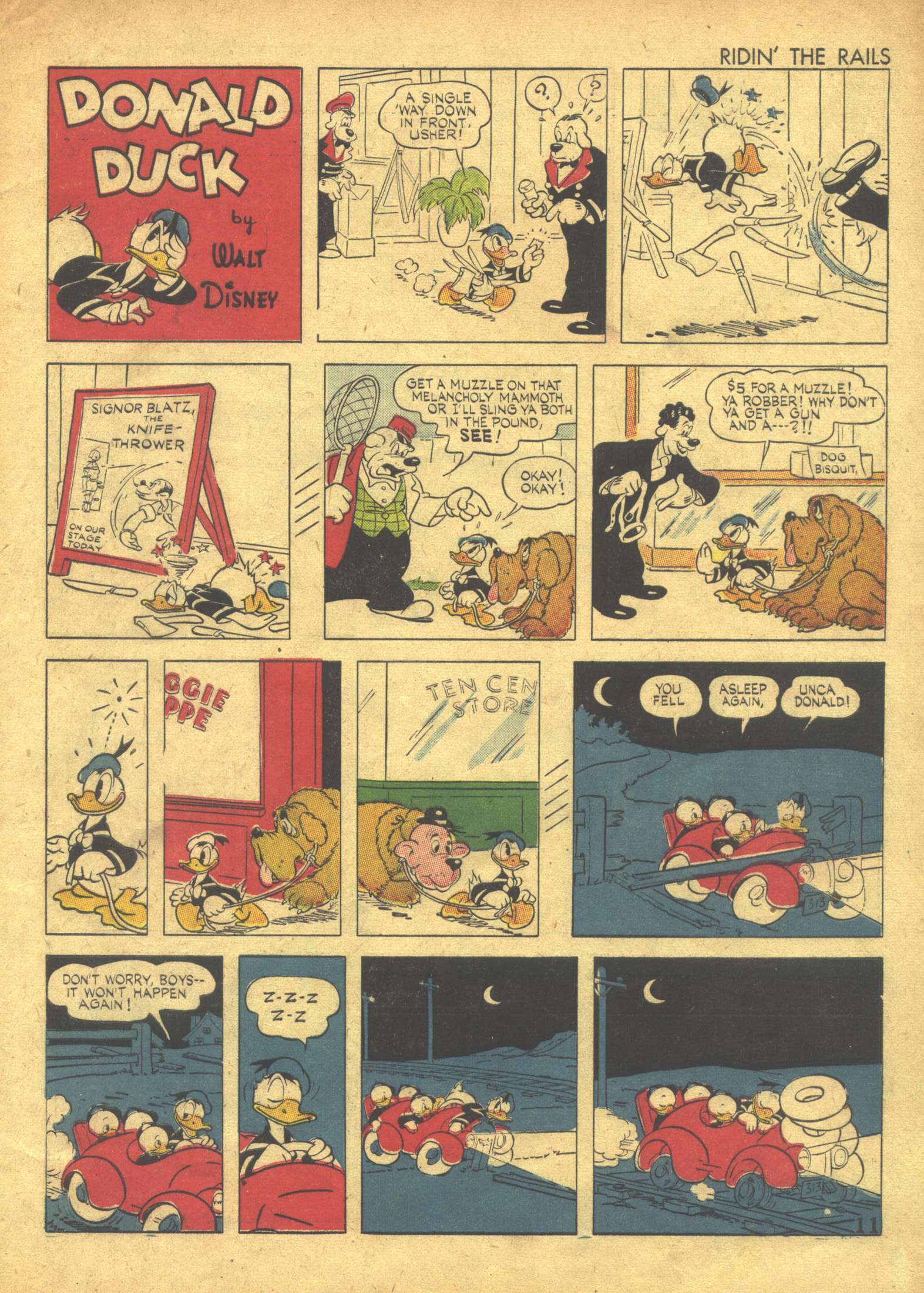 Read online Walt Disney's Comics and Stories comic -  Issue #23 - 13