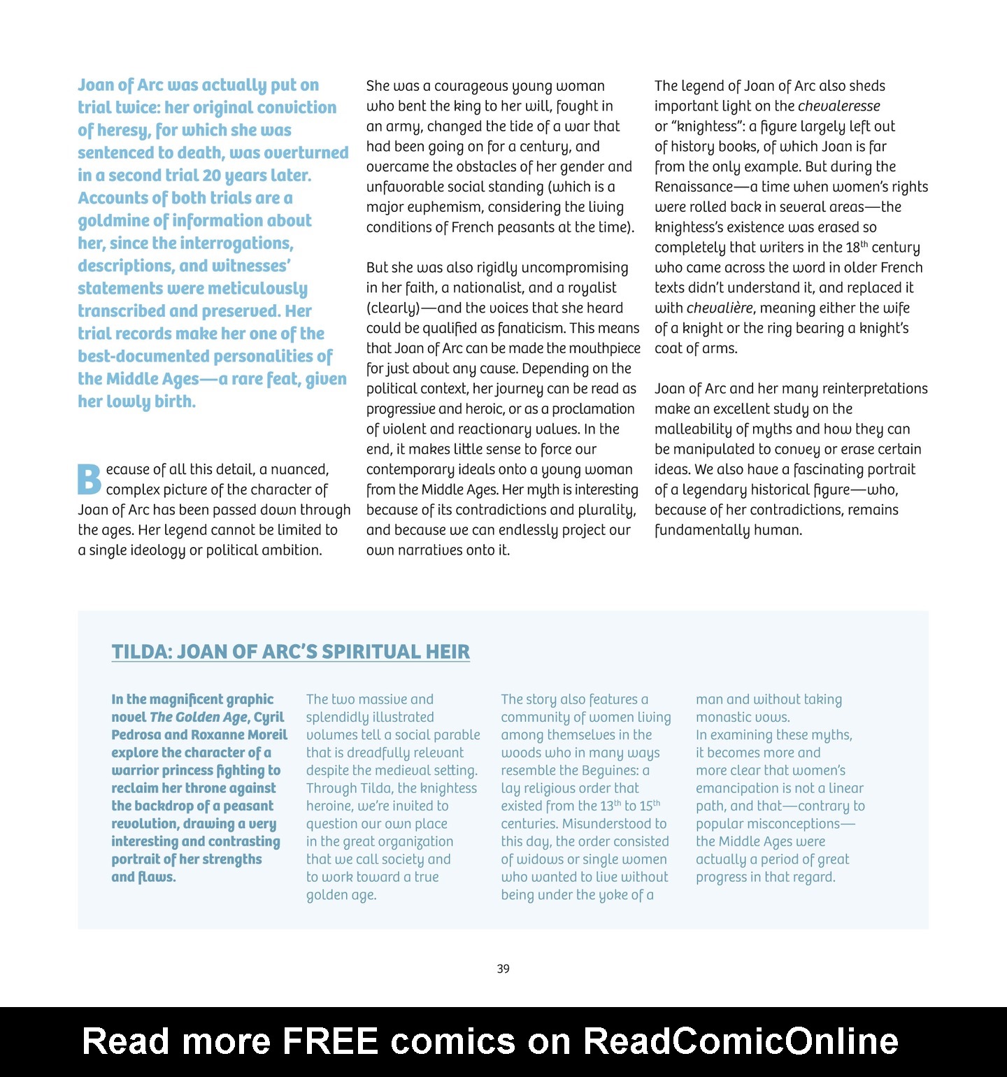 Read online Ladies of Legend comic -  Issue # TPB - 34