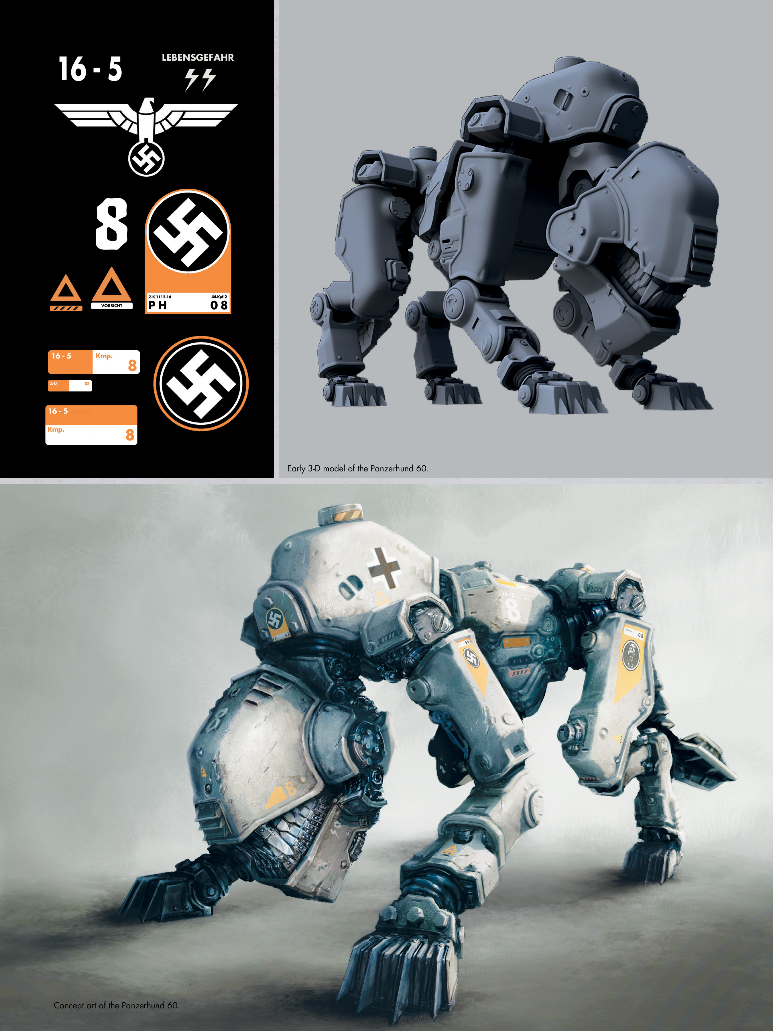 Read online The Art of Wolfenstein: The New Order comic -  Issue # TPB (Part 1) - 82