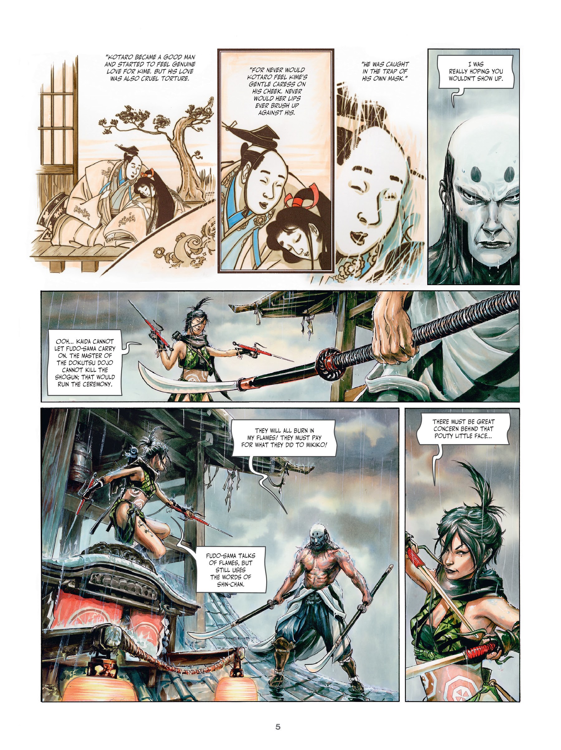 Read online The Mask of Fudo comic -  Issue #3 - 6