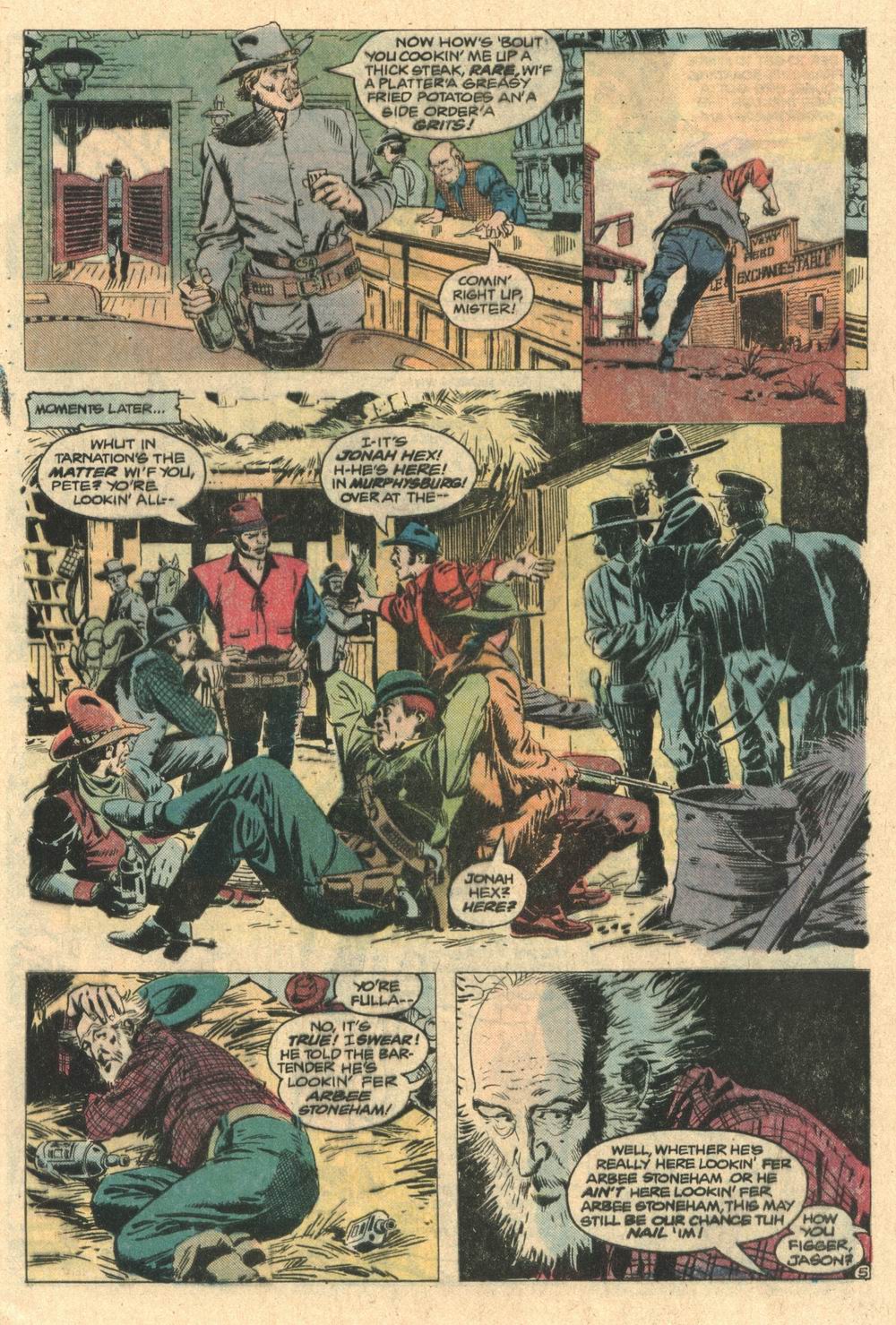 Read online Jonah Hex (1977) comic -  Issue #32 - 6