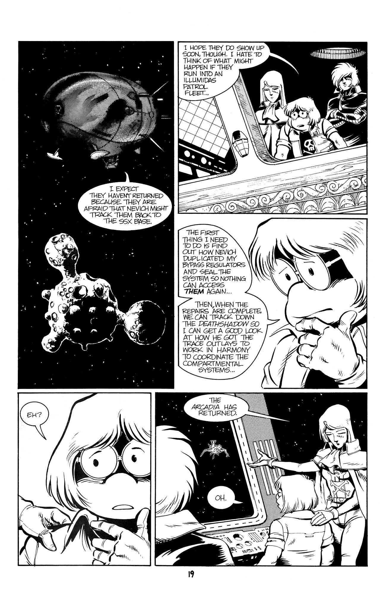 Read online Captain Harlock: Deathshadow Rising comic -  Issue #5 - 21