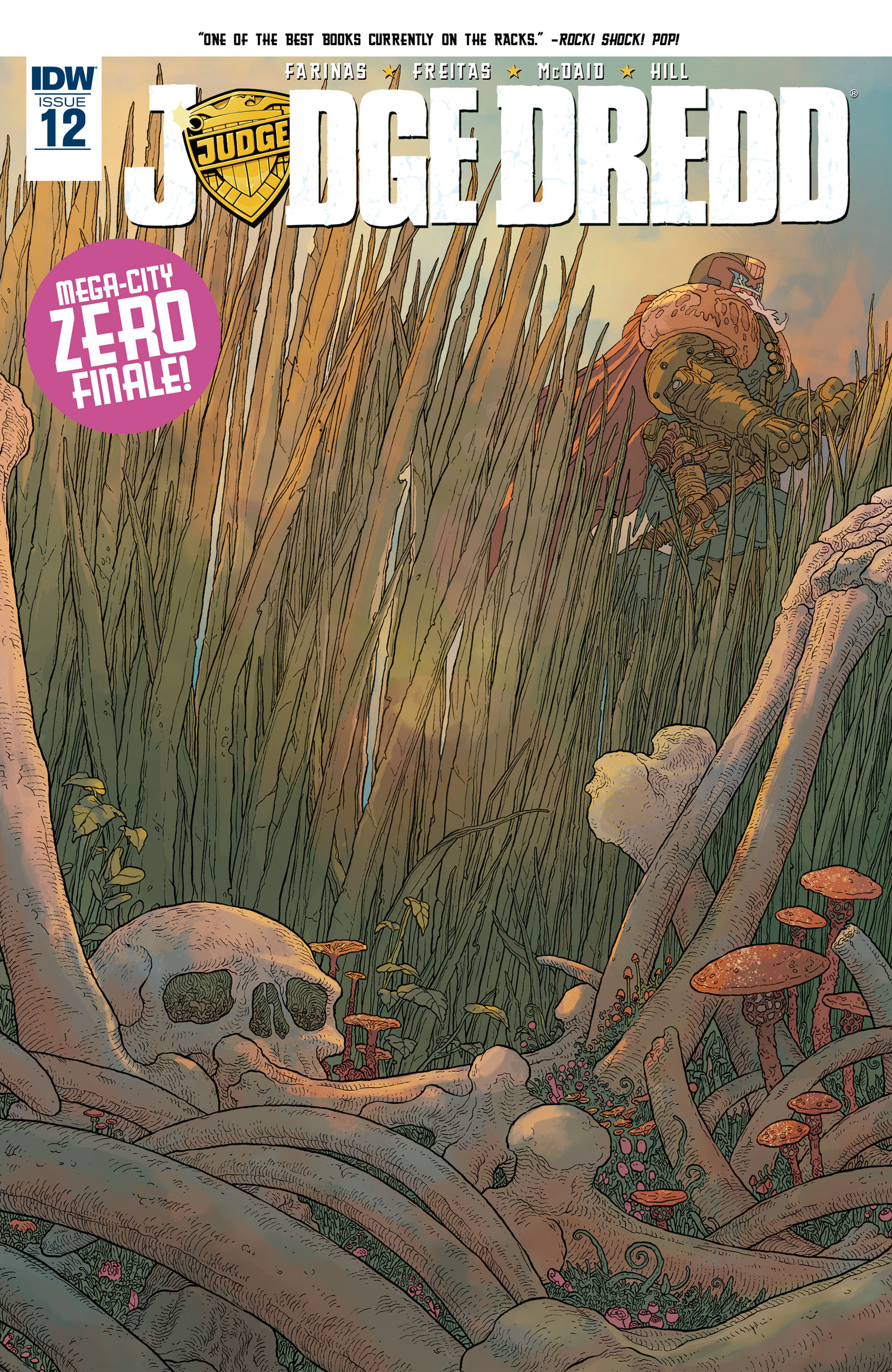 Read online Judge Dredd (2015) comic -  Issue #12 - 1