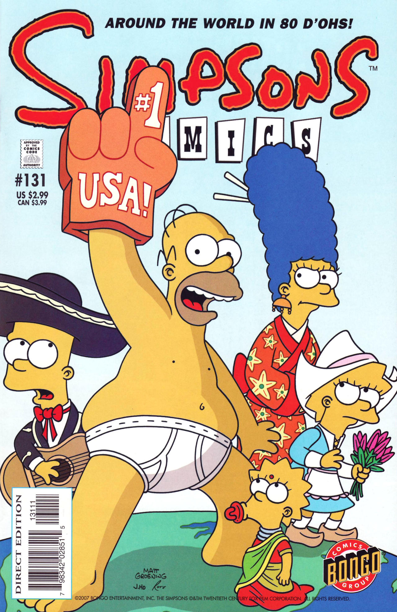 Read online Simpsons Comics comic -  Issue #131 - 1