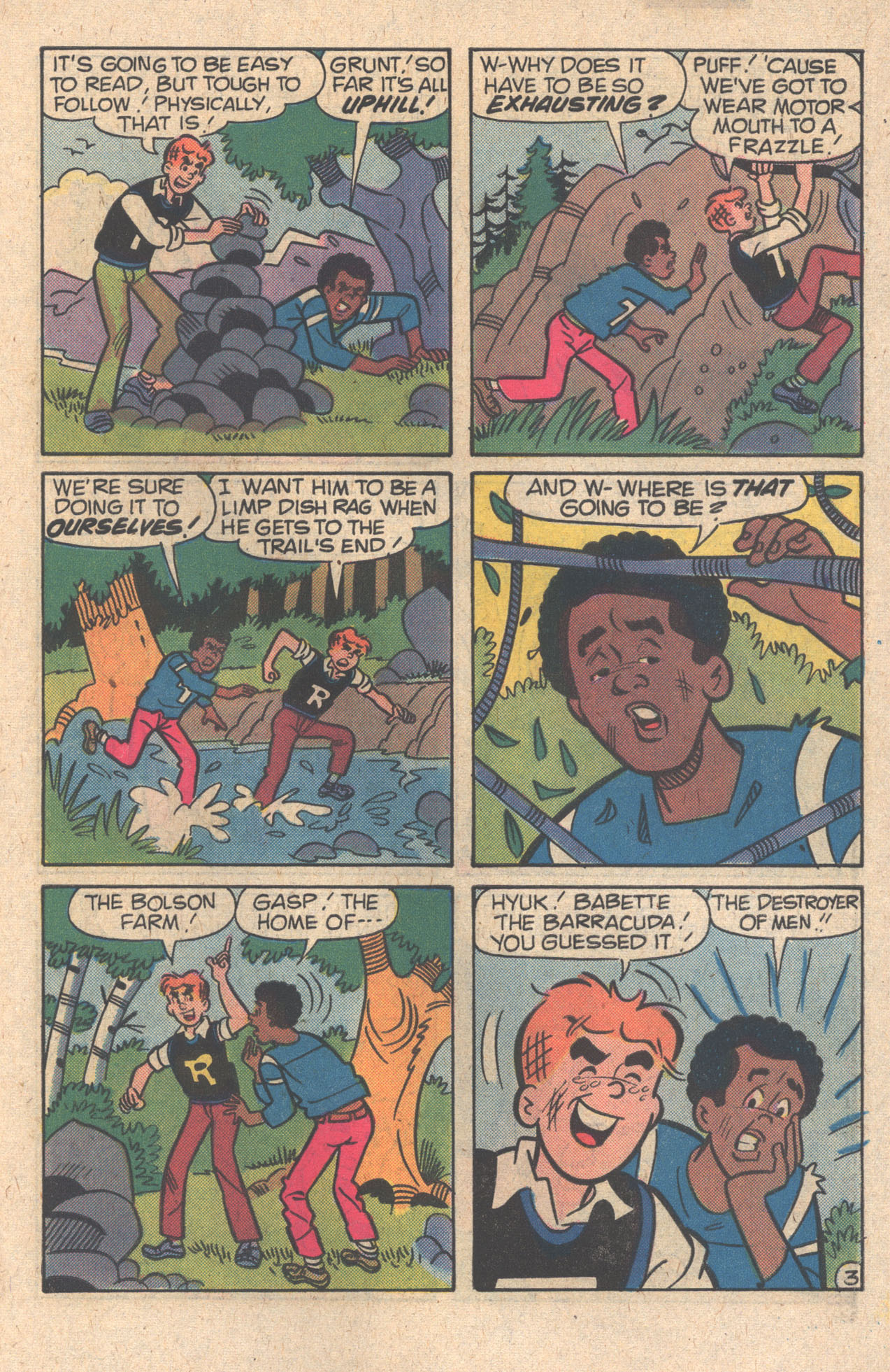 Read online Archie at Riverdale High (1972) comic -  Issue #82 - 31
