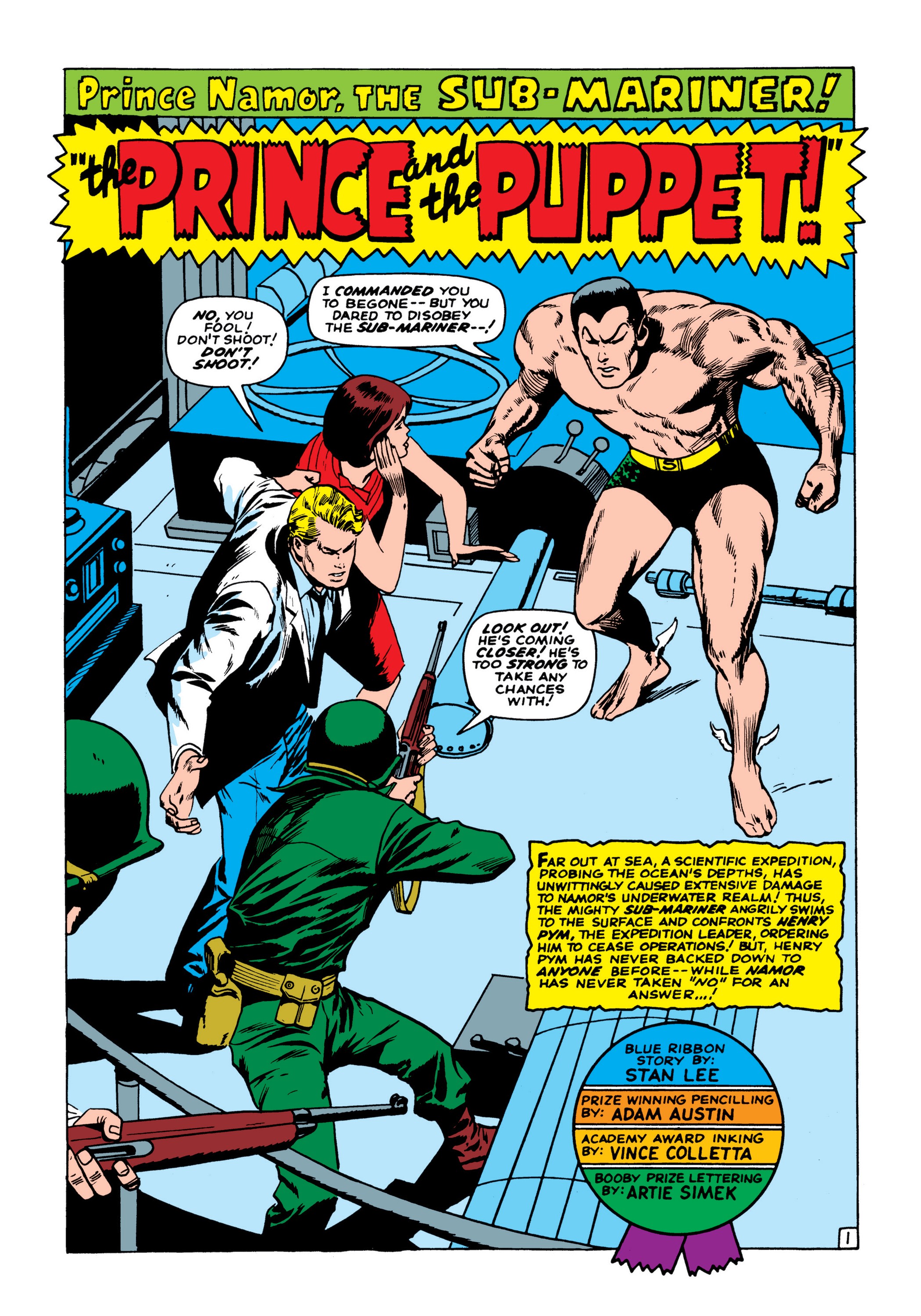 Read online Marvel Masterworks: The Sub-Mariner comic -  Issue # TPB 1 (Part 2) - 33