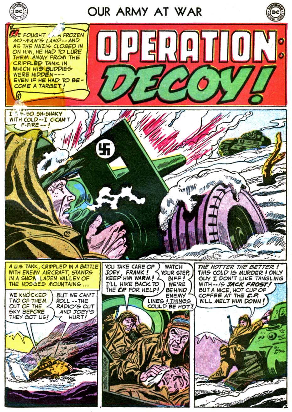 Read online Our Army at War (1952) comic -  Issue #43 - 27