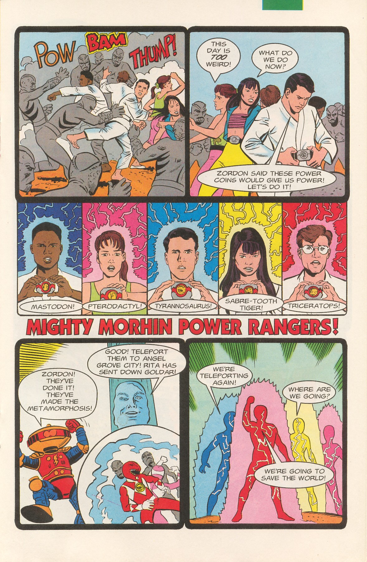 Read online Mighty Morphin Power Rangers Saga comic -  Issue #1 - 15